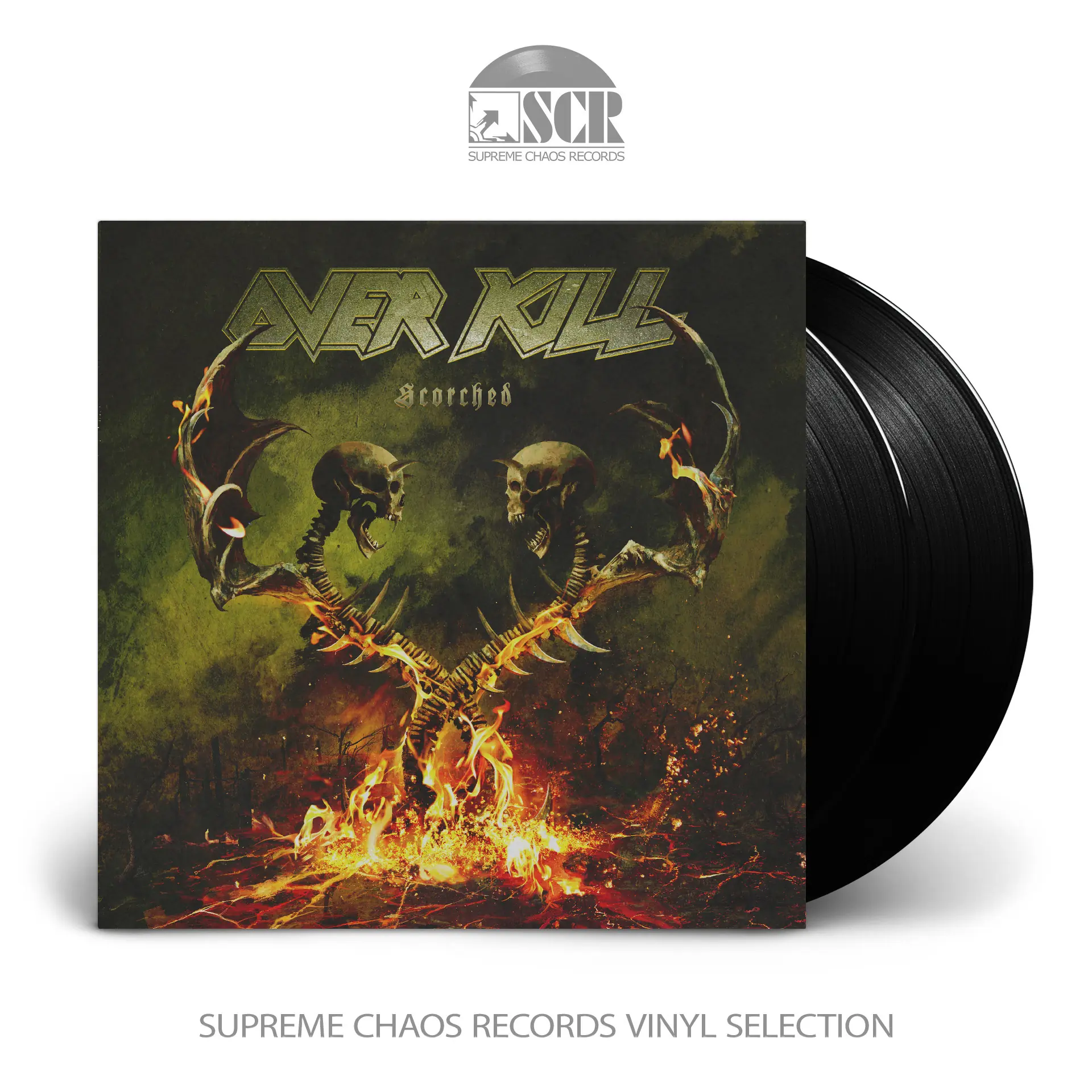 OVERKILL · Scorched | BLACK DLP OVERKILL · Scorched | BLACK DLP (Thrash Metal Vinyl)