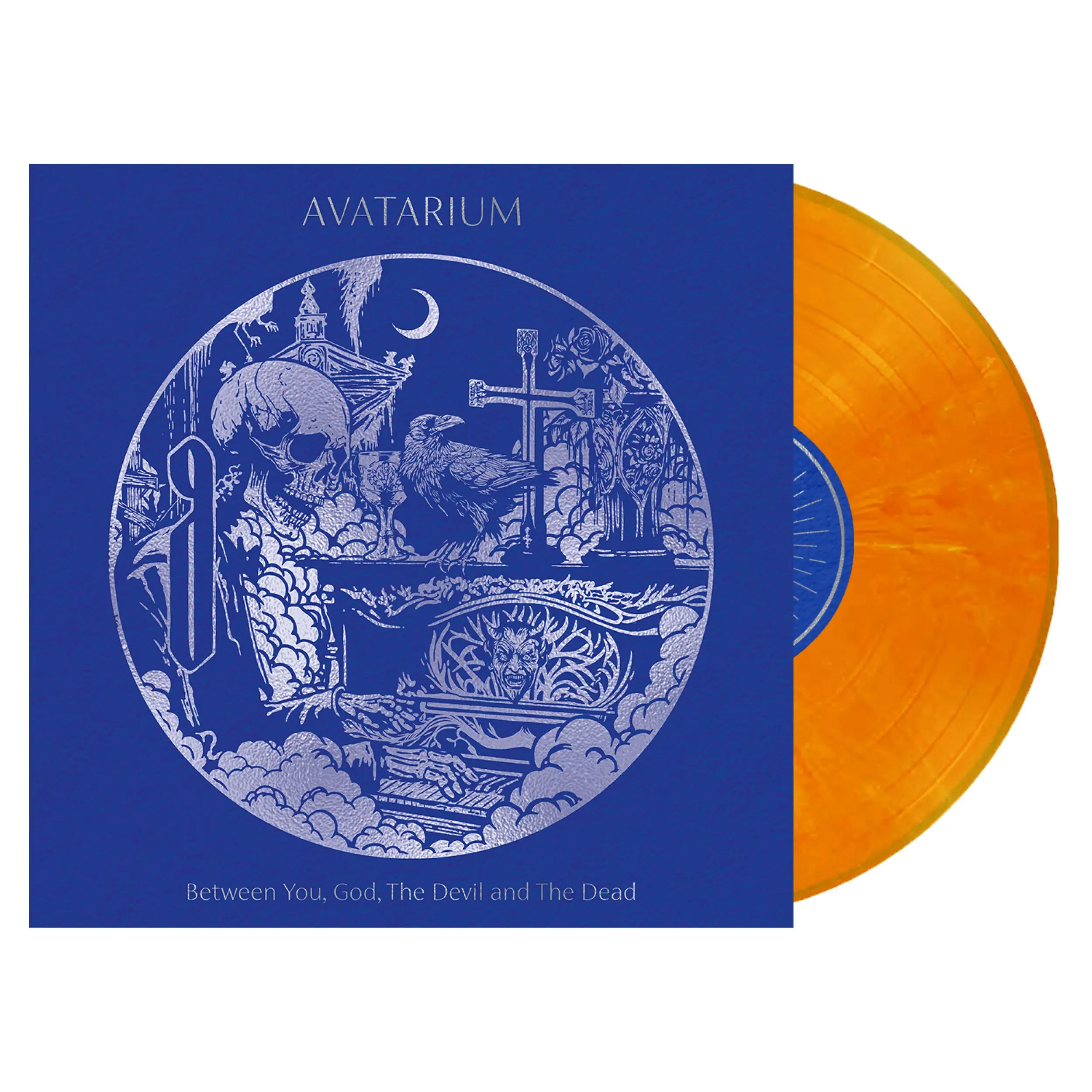 AVATARIUM - Between You, God, The Devil and The Dead · ORANGE/WHITE MARBLED LP