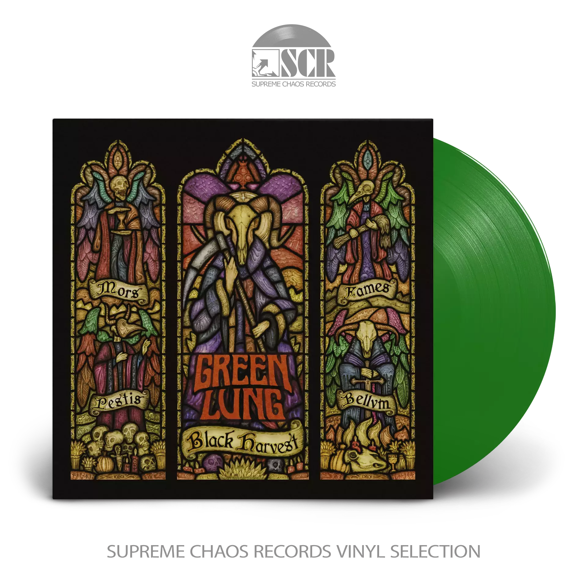 GREEN LUNG - Black Harvest · GREEN LP GREEN LUNG - Black Harvest · GREEN LP (Psychedelic Rock Vinyl)