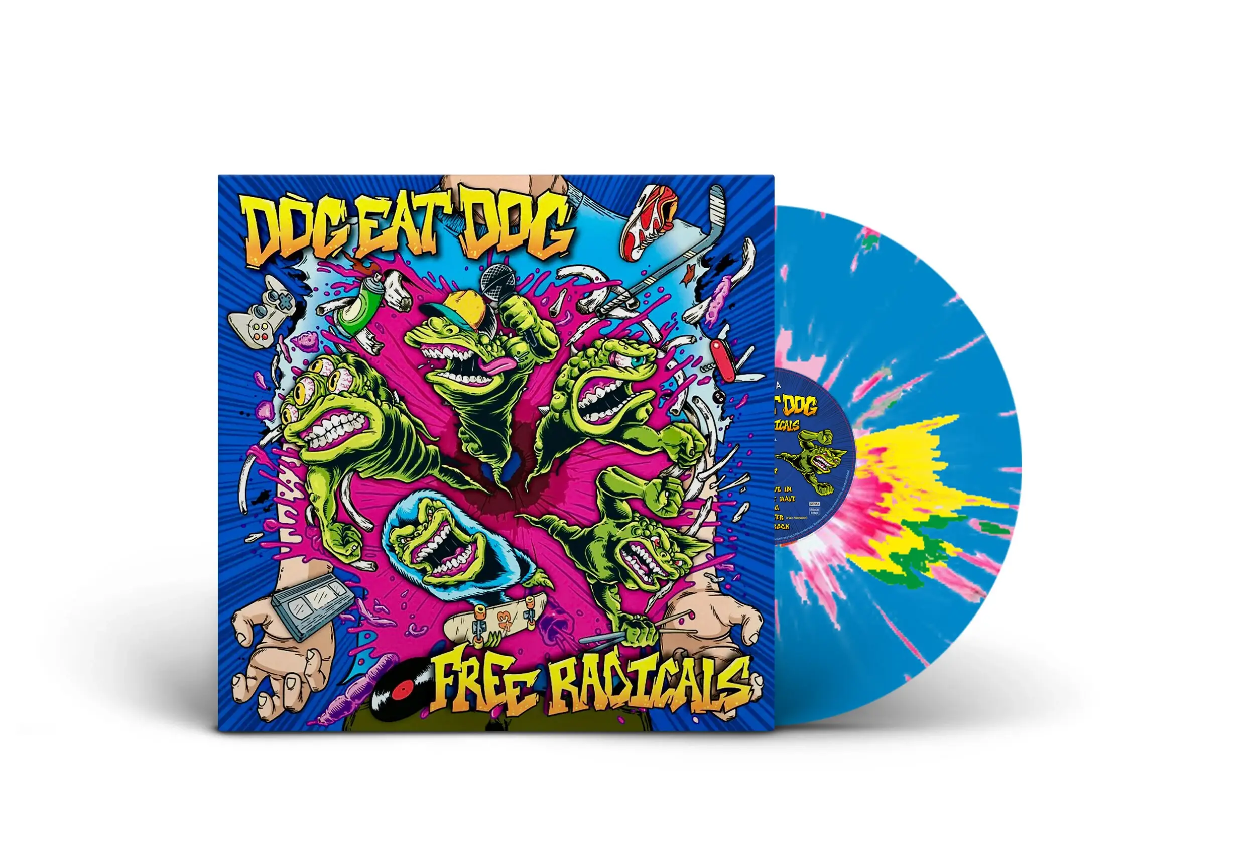 DOG EAT DOG · Free Radicals | SPLATTER LP DOG EAT DOG · Free Radicals | SPLATTER LP (Crossover Vinyl)