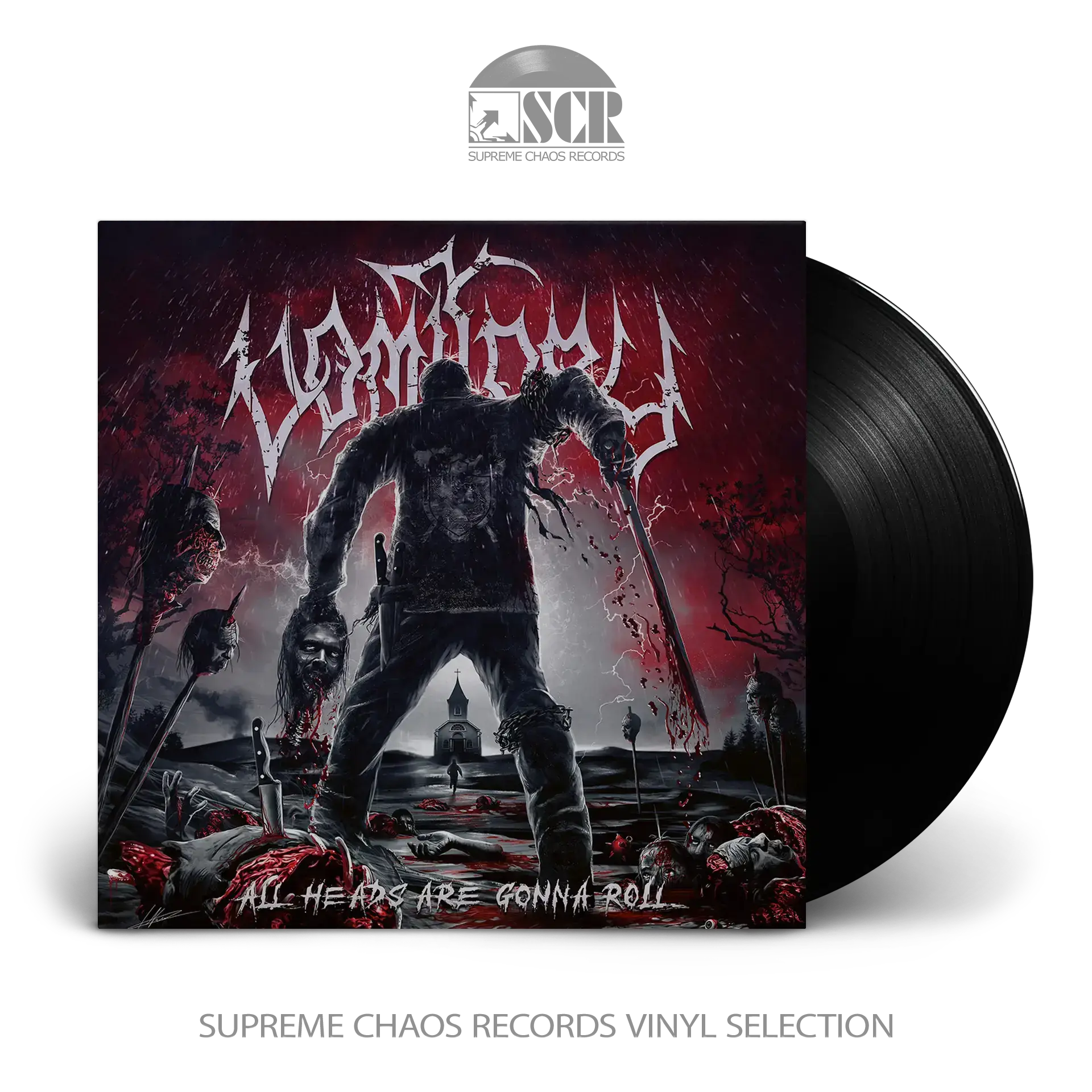 VOMITORY · All Heads Are Gonna Roll | BLACK LP (Death Metal Vinyl)