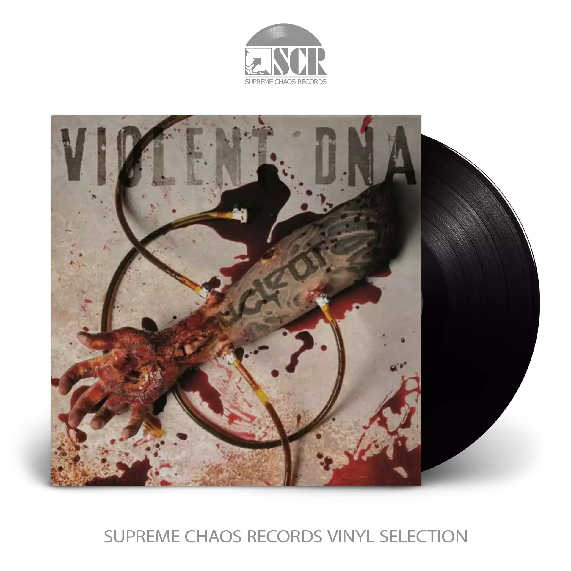 NUCLEAR · Violent DNA | BLACK LP NUCLEAR · Violent DNA | BLACK LP (Death Metal Vinyl)