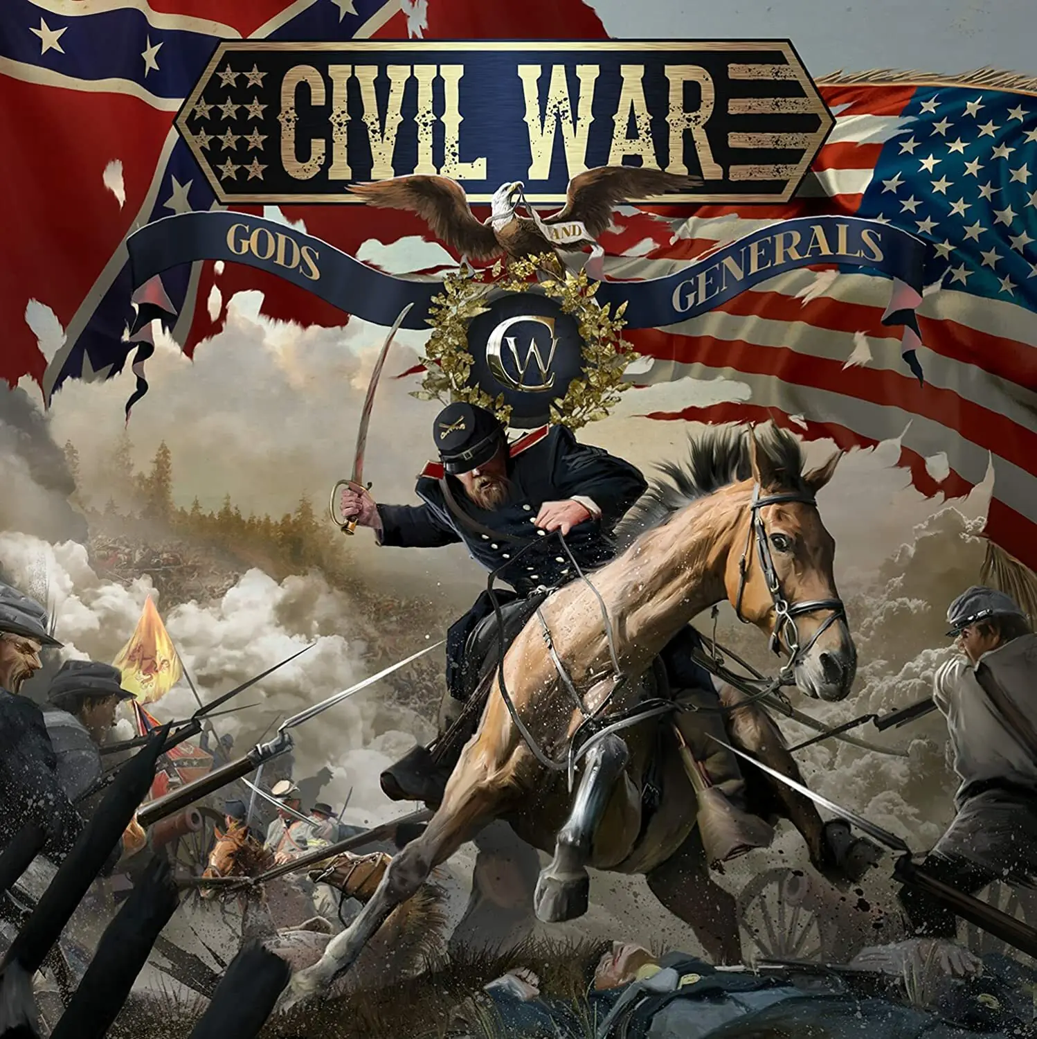 CIVIL WAR - Gods & Generals · CD