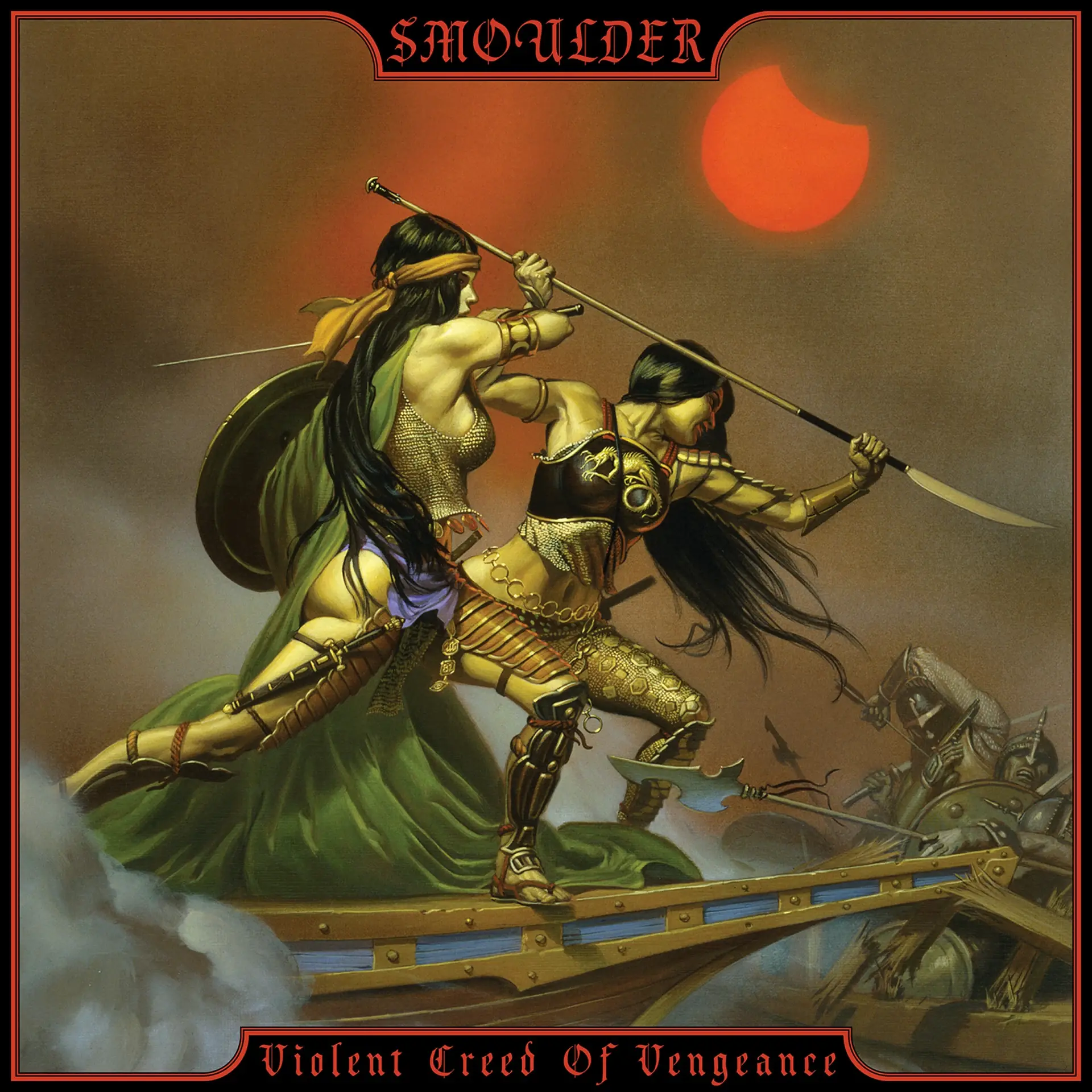 SMOULDER - Violent Creed Of Vengeance · CD