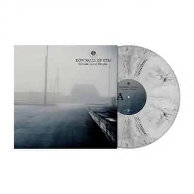 DOWNFALL OF GAIA - Silhouettes of Disgust · WHITE/BLACK LP