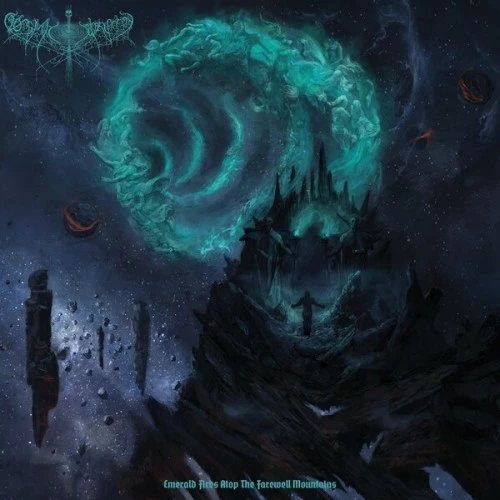 COSMIC PUTREFACTION - Emerald Fires Atop The Farewell Mountains · BLACK LP (Death Metal / Grind Vinyl)