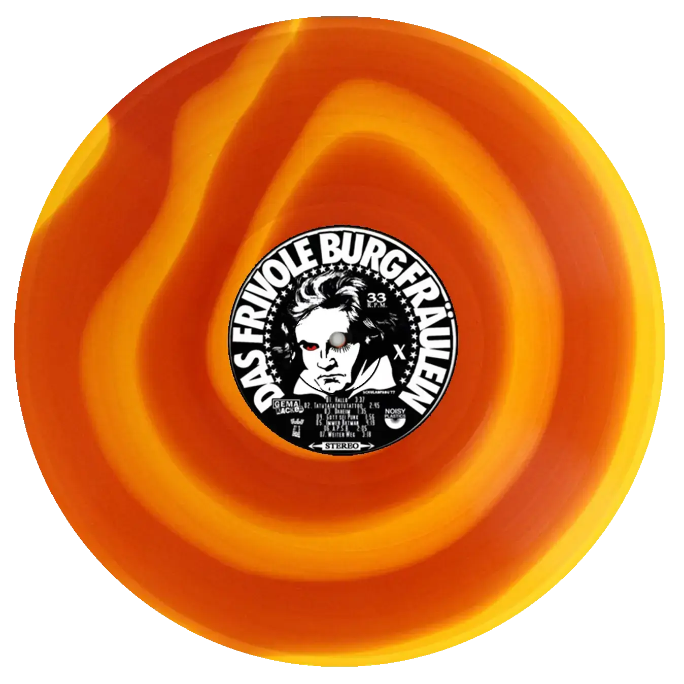 DAS FRIVOLE BURGFRÄULEIN · Kalsarikännit | LOLLIPOP LP · Picture 2 DAS FRIVOLE BURGFRÄULEIN · Kalsarikännit | LOLLIPOP LP (Fun Punk Vinyl) · Picture 2