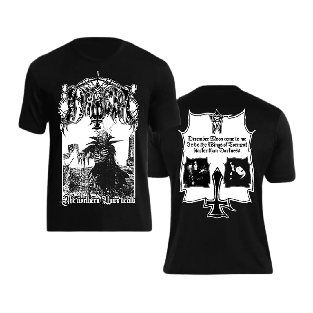 IMMORTAL - The Northern Upir's Death · T-SHIRT (Black Metal Clothes)