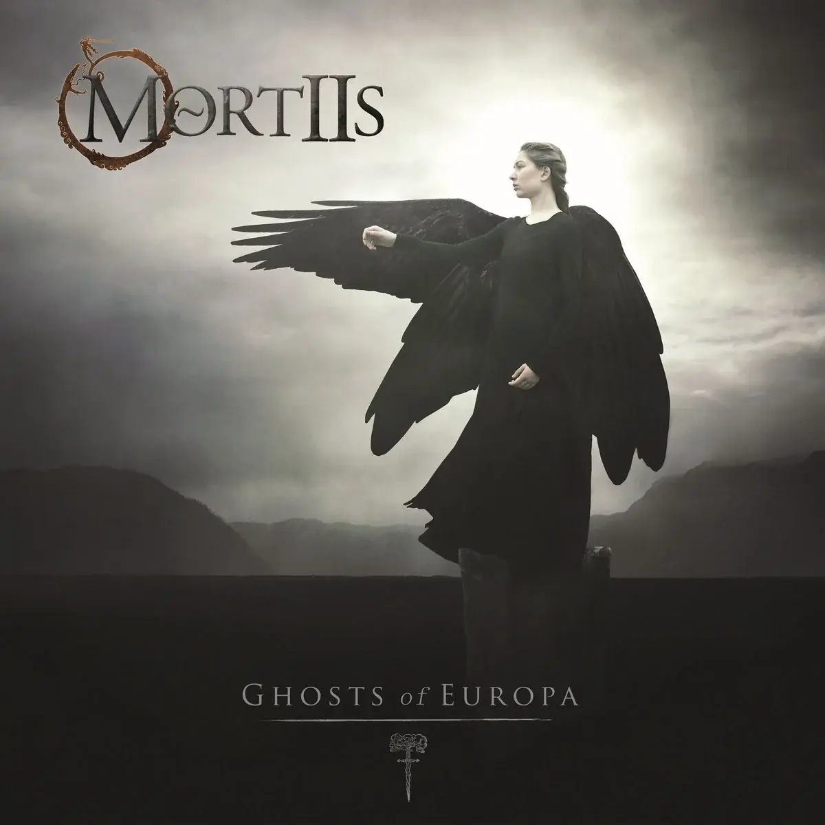 MORTIIS · Ghosts Of Europa | CRYSTAL CLEAR LP (Electronic/Industrial/Rock Vinyl) · Picture 1