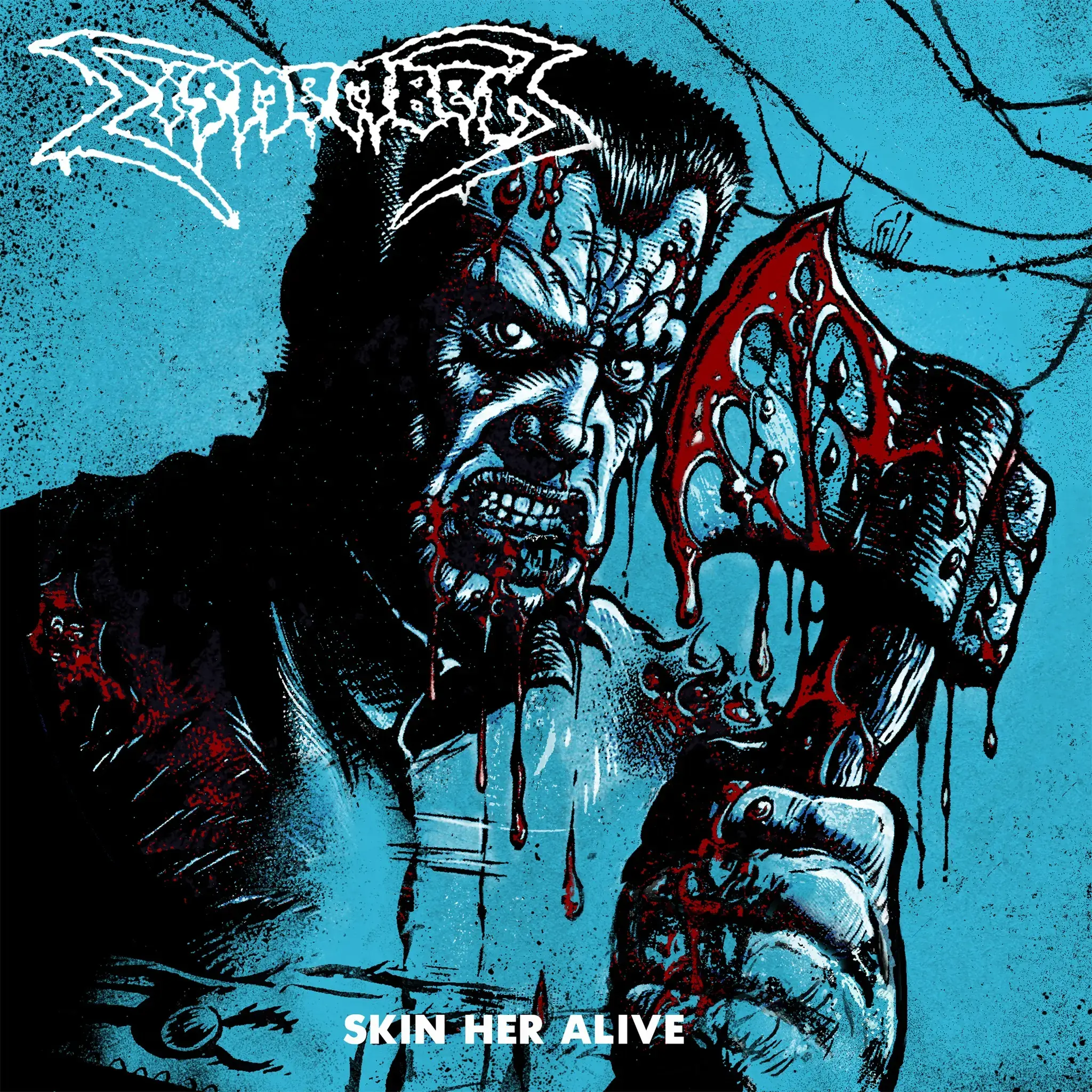 DISMEMBER · Skin Her Alive | GREEN 7" EP (Death Metal Vinyl) · Picture 1