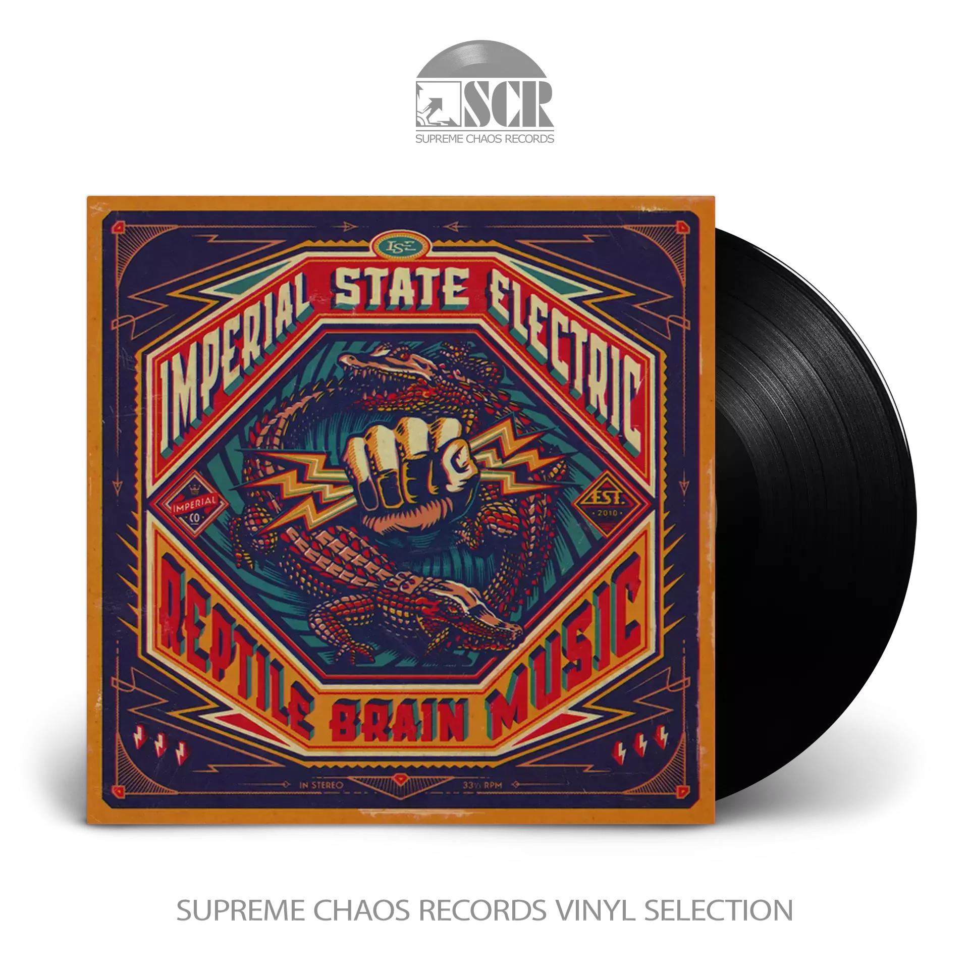 IMPERIAL STATE ELECTRIC - Reptile Brain Music · BLACK LP IMPERIAL STATE ELECTRIC - Reptile Brain Music · BLACK LP (Hard Rock Vinyl)