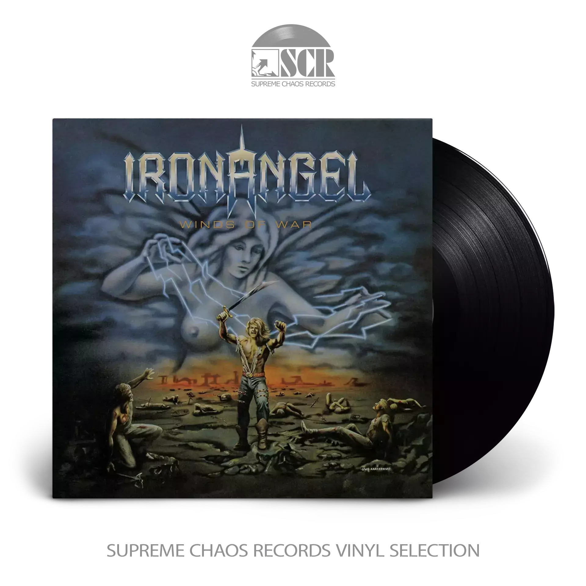 IRON ANGEL - Winds Of War · BLACK LP