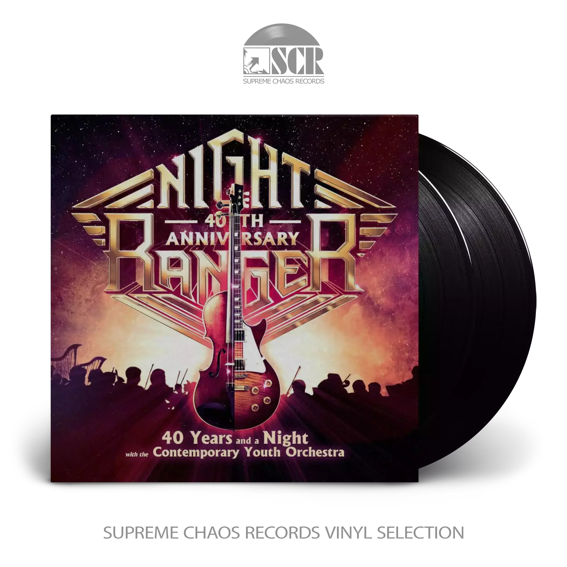 NIGHT RANGER - 40 Years And A Night With Cyo · BLACK DOUBLE VINYL (Hard Rock Vinyl)