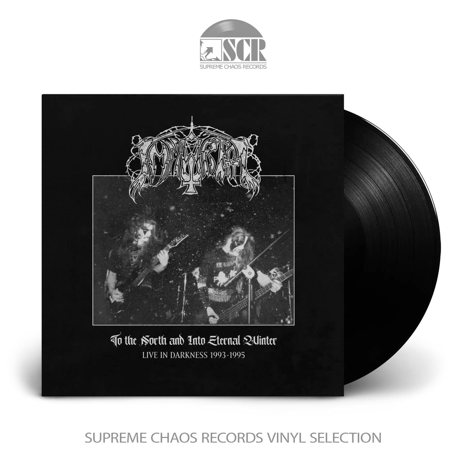 IMMORTAL · To The North And Into Eternal Winter - Live In Darkness 1993-1995 | BLACK LP (Black Metal Vinyl)