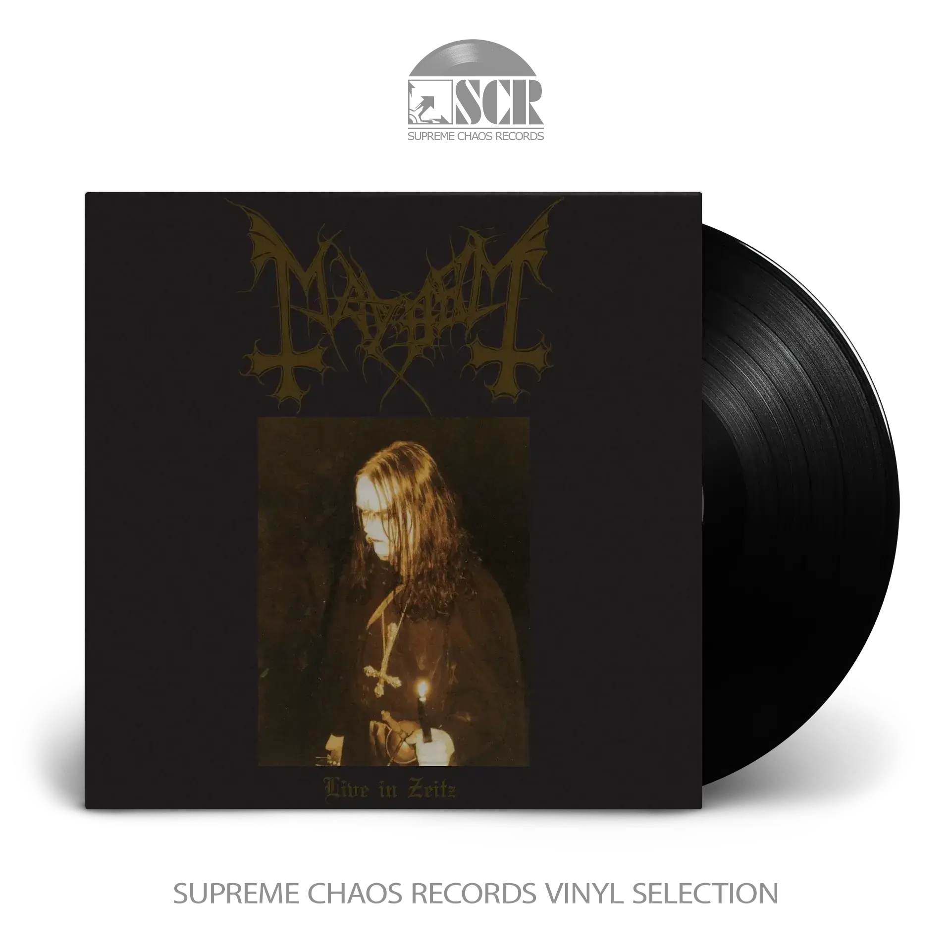 MAYHEM · Live In Zeitz | BLACK LP MAYHEM · Live In Zeitz | BLACK LP (Black Metal Vinyl)