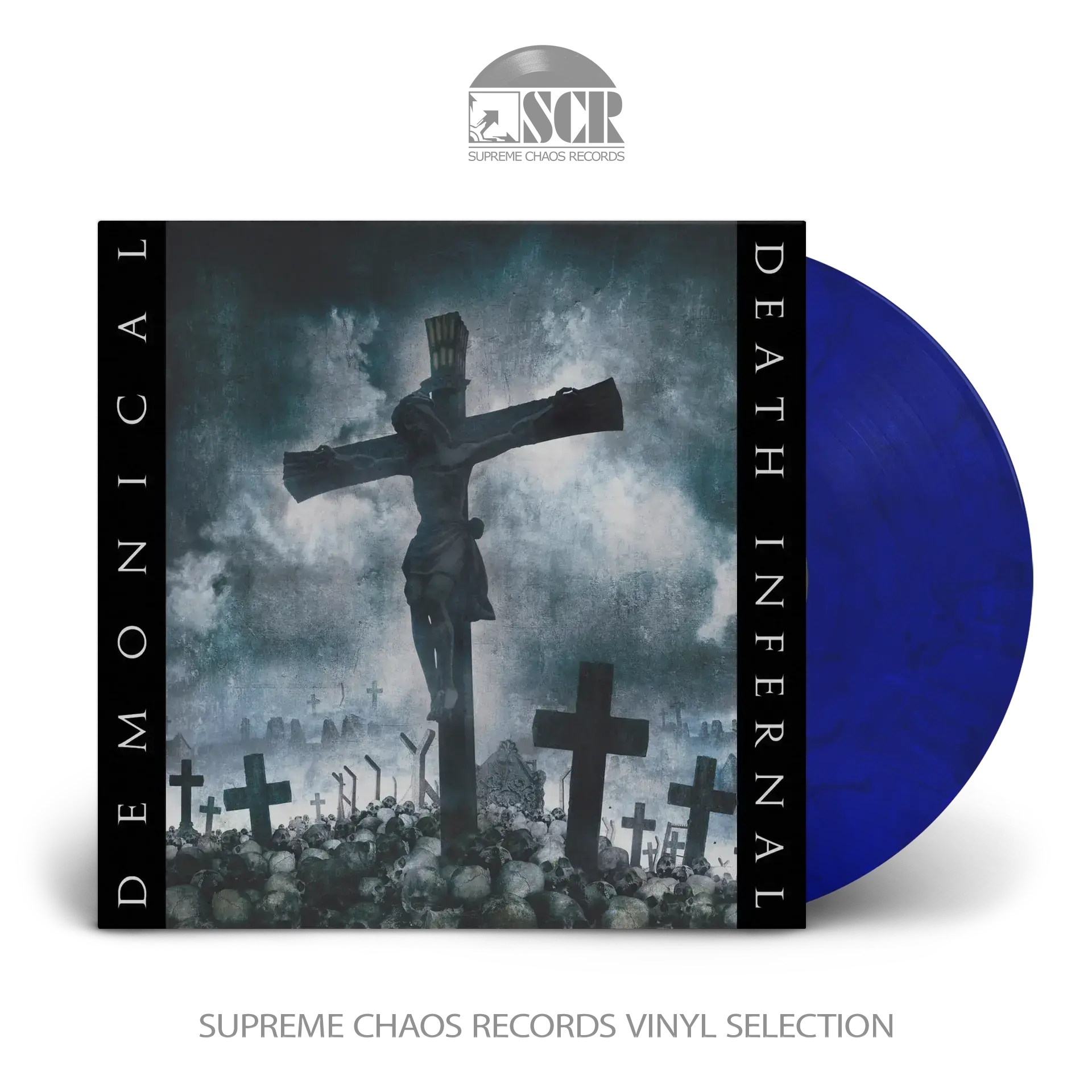DEMONICAL · Death Infernal | BLUE SMOKED LP (Death Metal Vinyl)