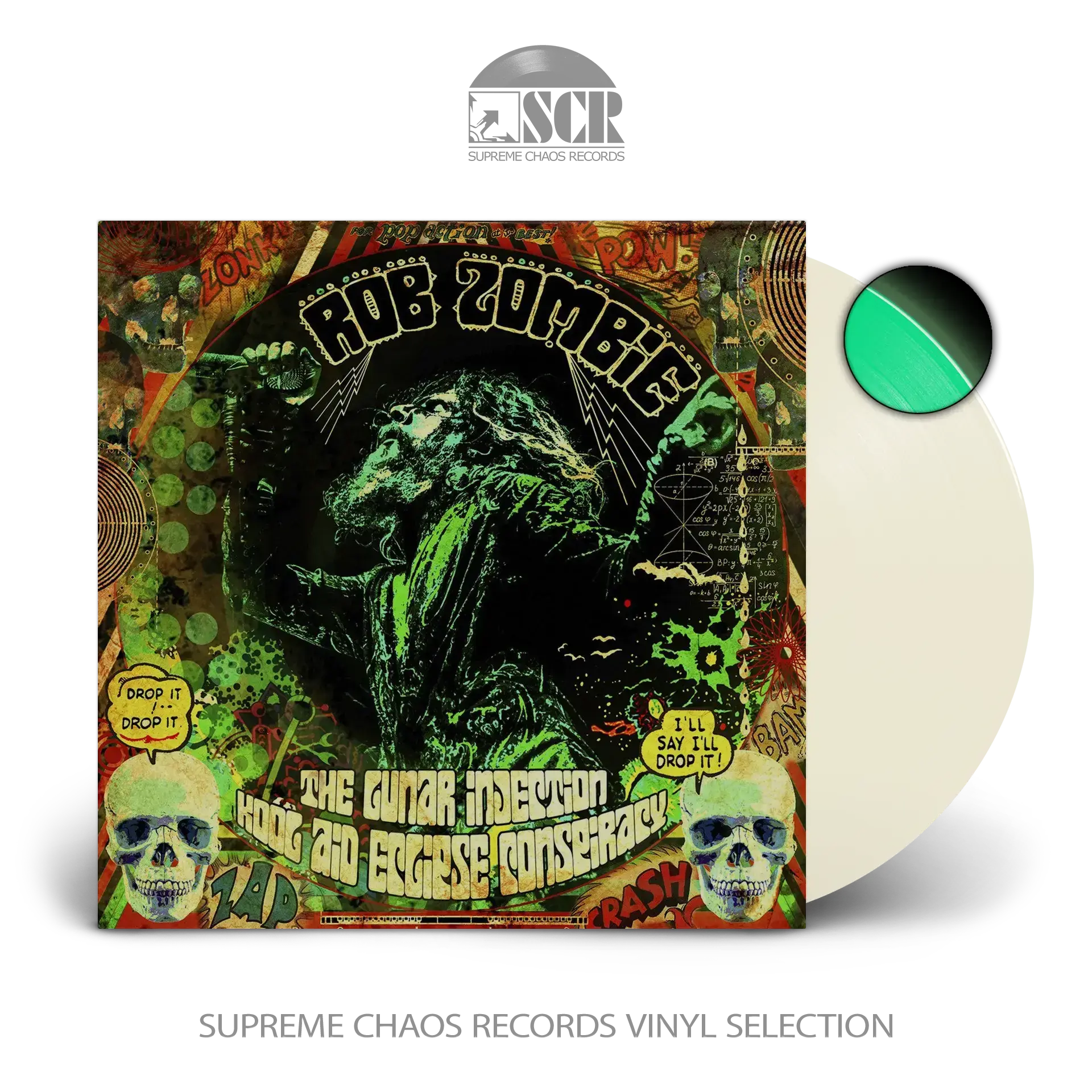 ROB ZOMBIE - The lunar injection kool aid eclipse conspiracy · CLEAR/GLOW LP