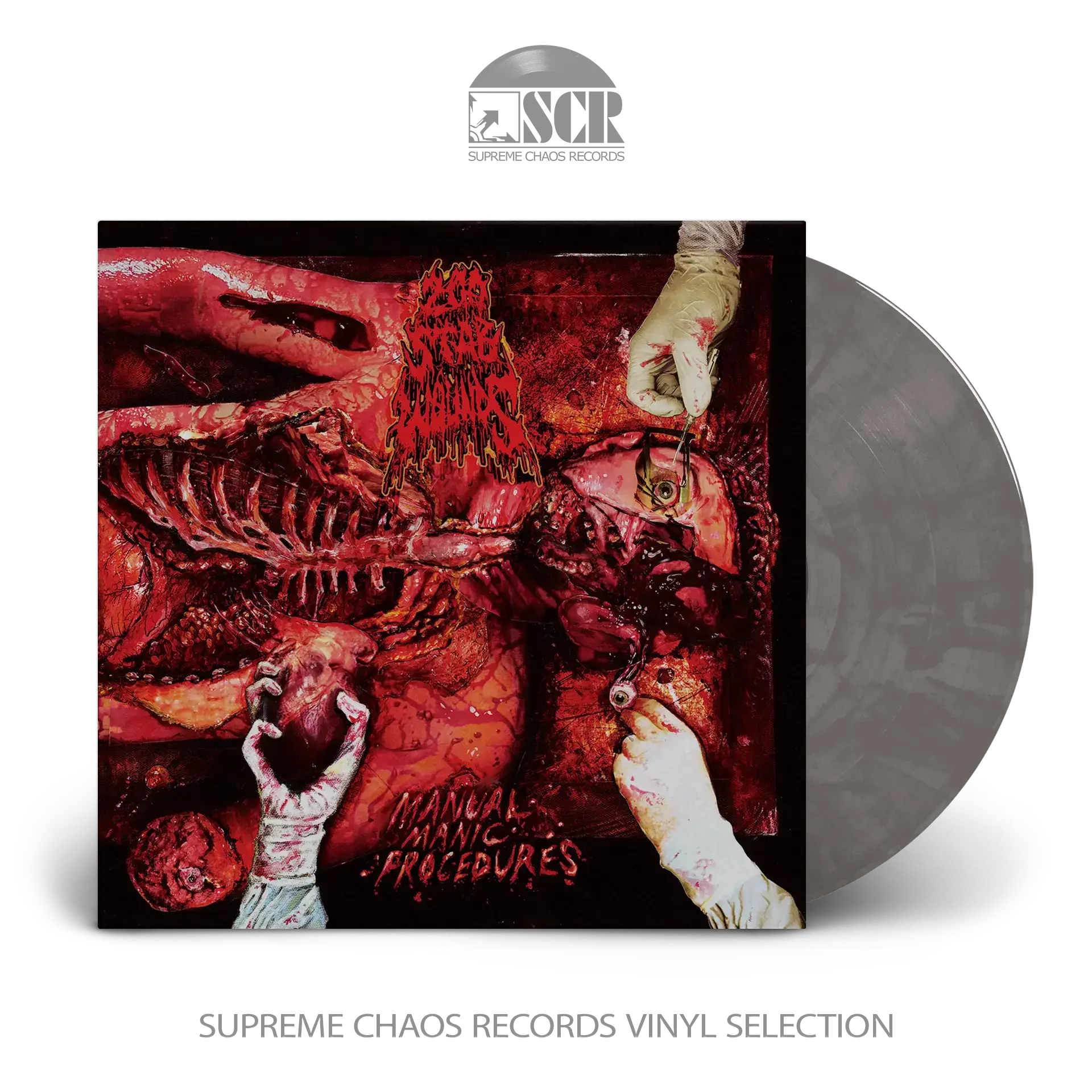 200 STAB WOUNDS · Manual Manic Procedures | SMOKE LP 200 STAB WOUNDS · Manual Manic Procedures | SMOKE LP (Death Metal Vinyl)