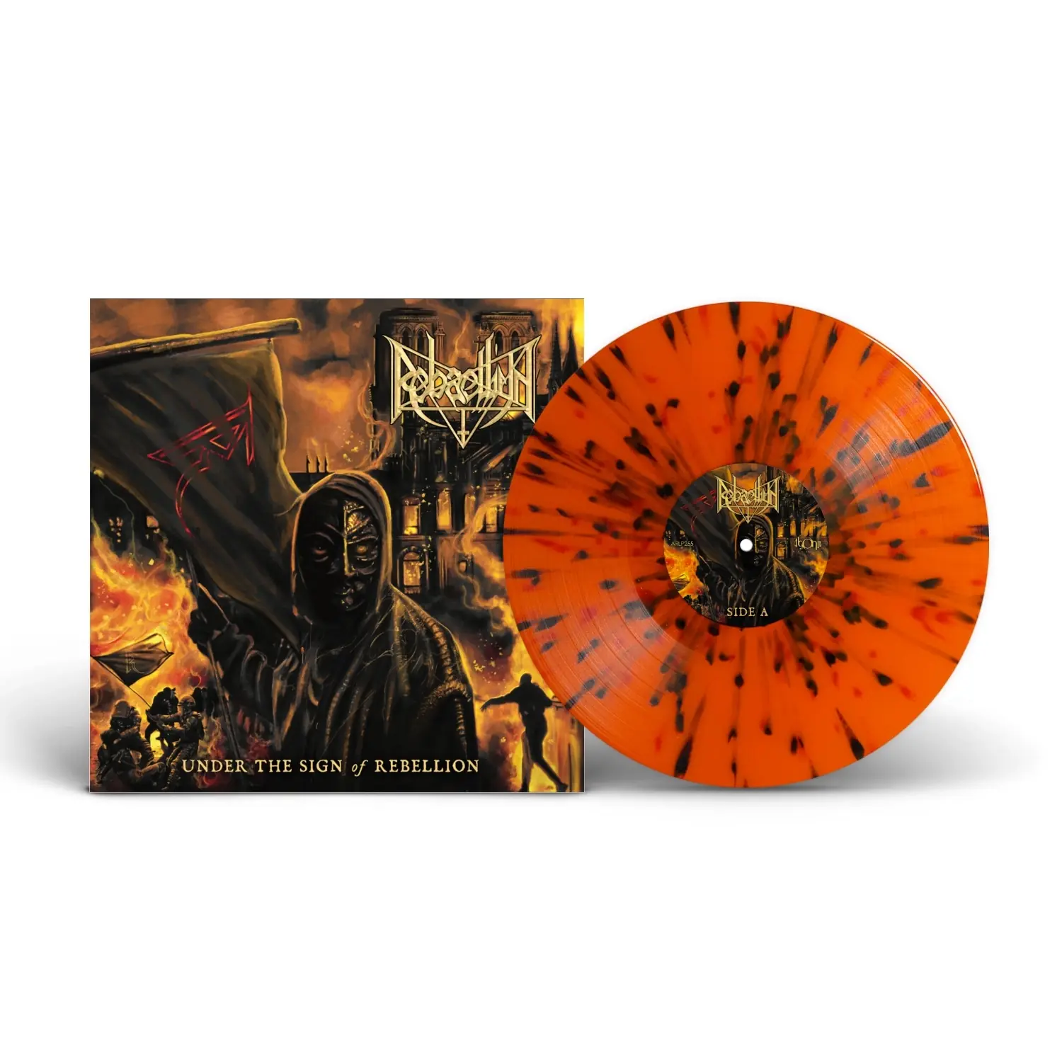 REBAELLIUNN · Under The Sign Of Rebellion | SPLATTER LP REBAELLIUNN · Under The Sign Of Rebellion | SPLATTER LP (Death Metal Vinyl)