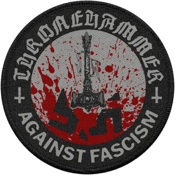 THRONEHAMMER - Against Fascism (Reissued) · PATCH THRONEHAMMER - Against Fascism (Reissued) · PATCH (Doom Metal/Heavy Metal/Epic Metal Others)