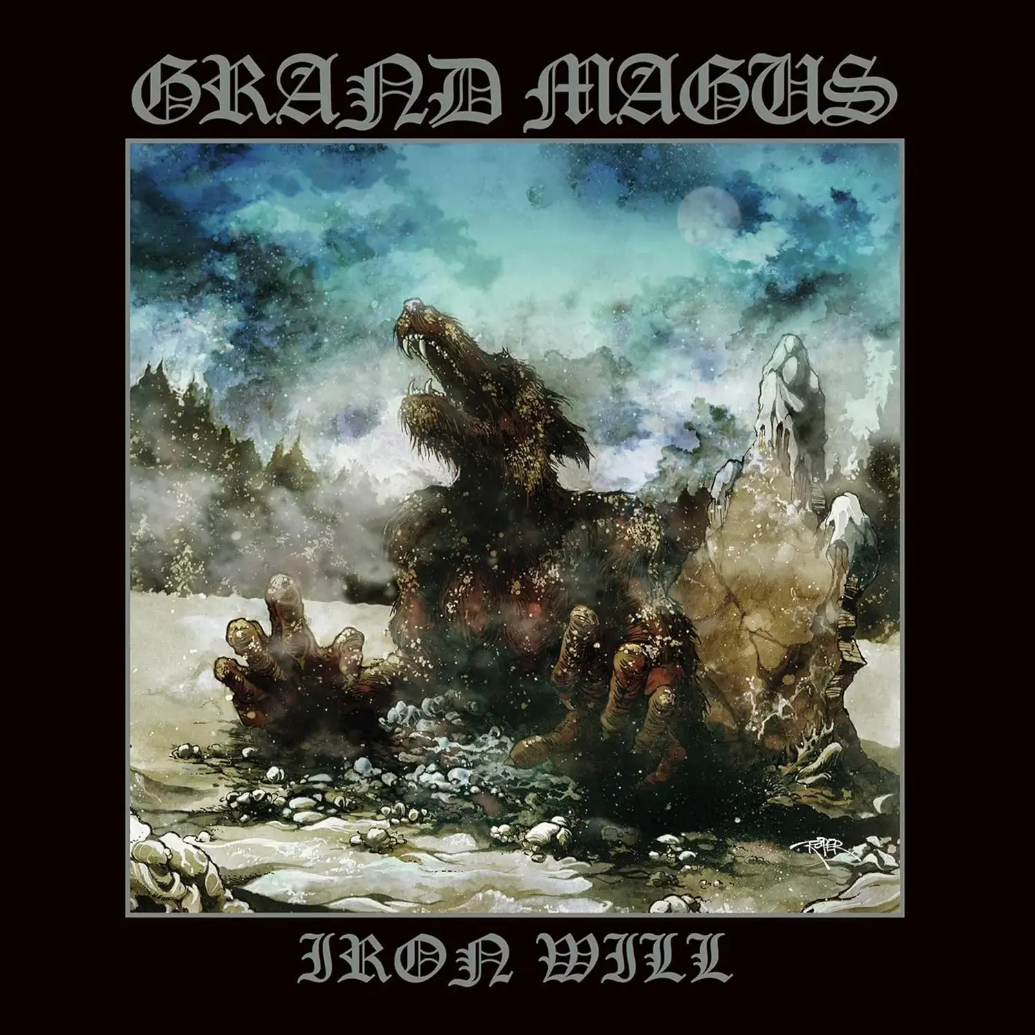 GRAND MAGUS - Iron Will · CLEAR LP (Heavy Metal Vinyl) · Picture 1