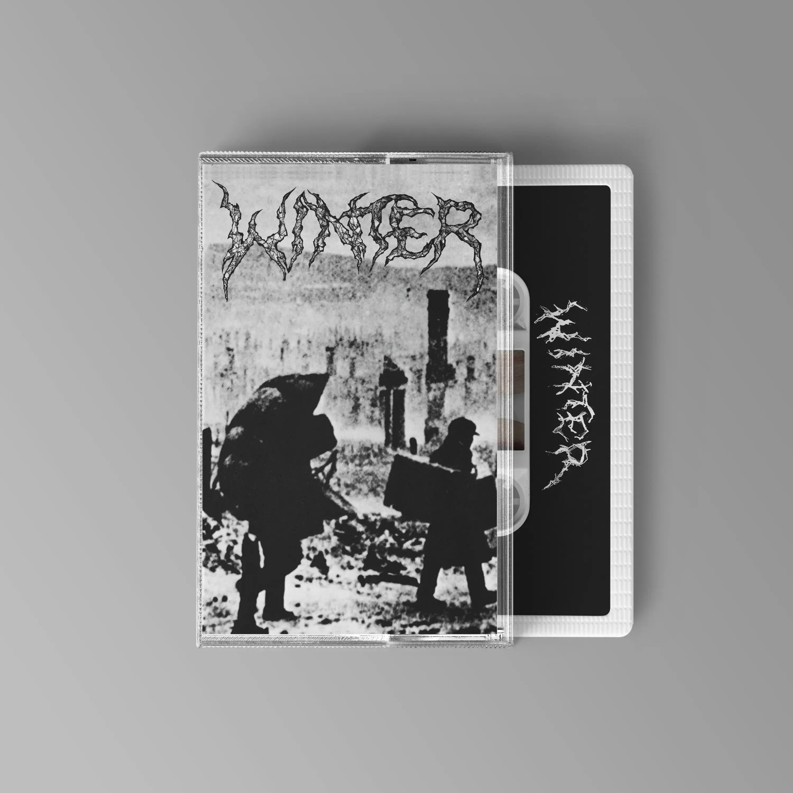 WINTER - Into Darkness · WHITE TAPE (Doom Metal Tapes)