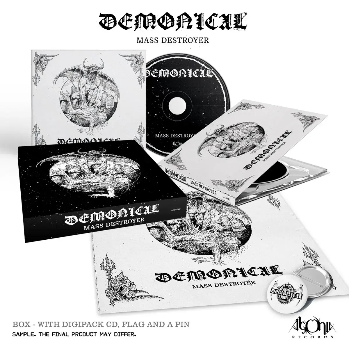 DEMONICAL - Mass Destroyer · CD BOXSET (Death Metal CDs)