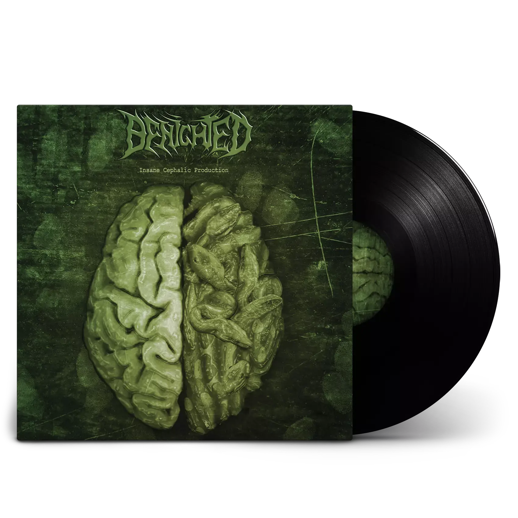 BENIGHTED - Insane Cephalic Production · BLACK LP