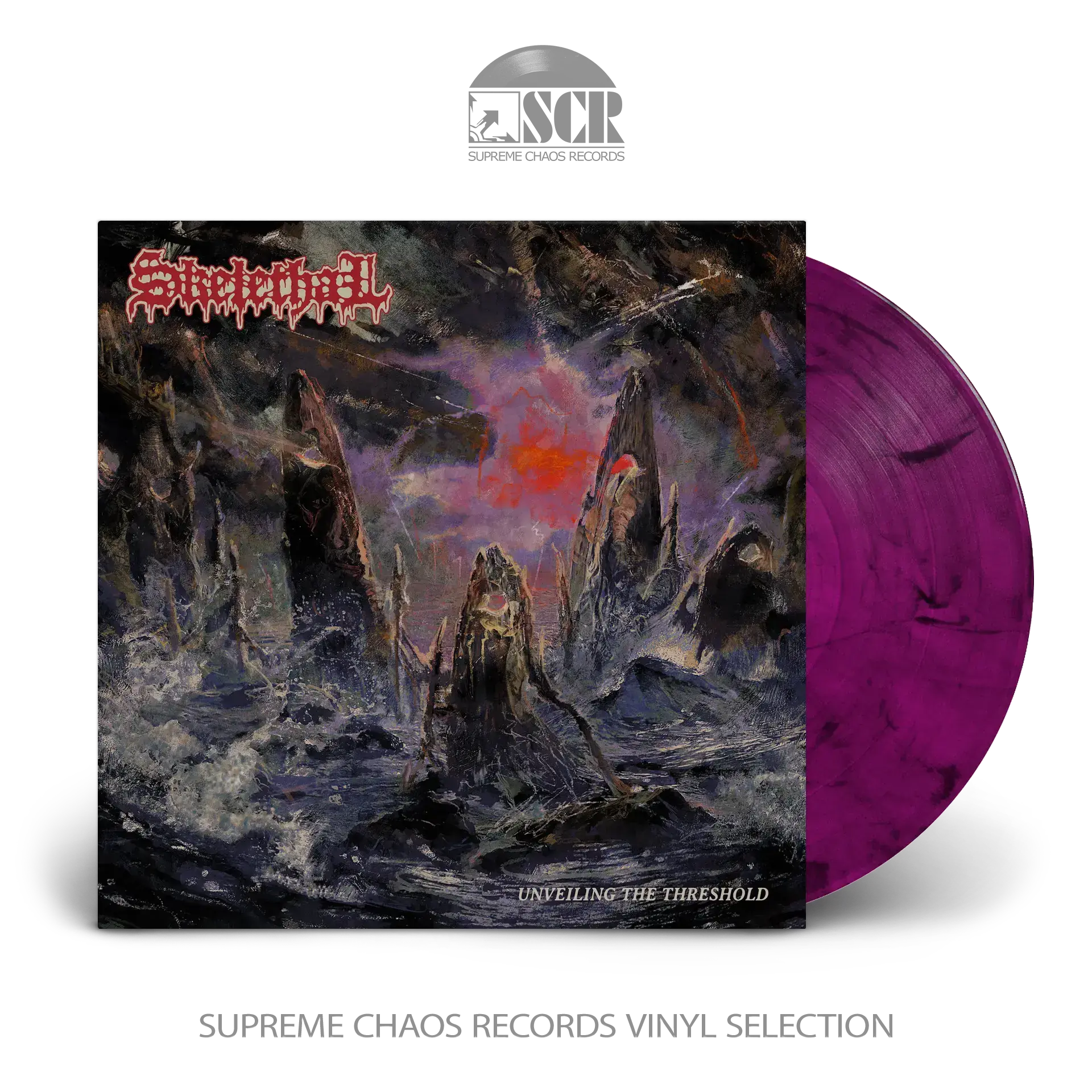 SKELETHAL - Unveiling The Threshold · PURPLE CLOUDY LP SKELETHAL - Unveiling The Threshold · PURPLE CLOUDY LP (Death Metal Vinyl)