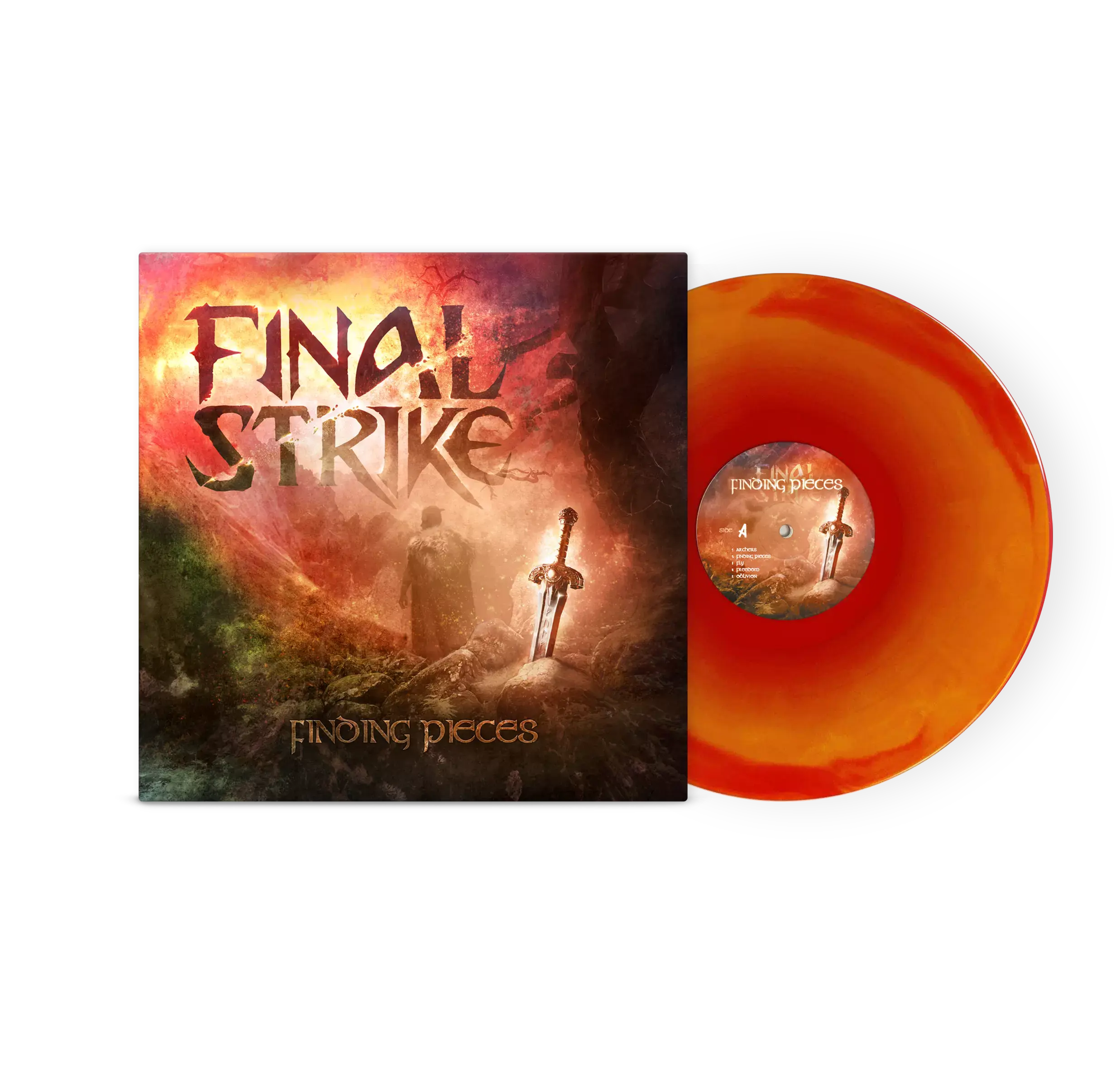 FINAL STRIKE - Finding Pieces · BURNING LP FINAL STRIKE - Finding Pieces · BURNING LP (Power Metal Vinyl)