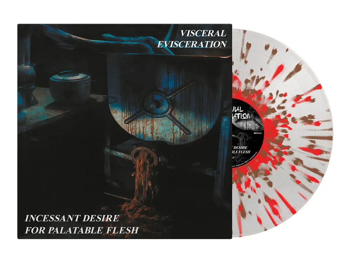 VISCERAL EVISCERATION · Incessant Desire For Palatable Flesh | SPLATTER LP VISCERAL EVISCERATION · Incessant Desire For Palatable Flesh | SPLATTER LP (Death Metal Vinyl)