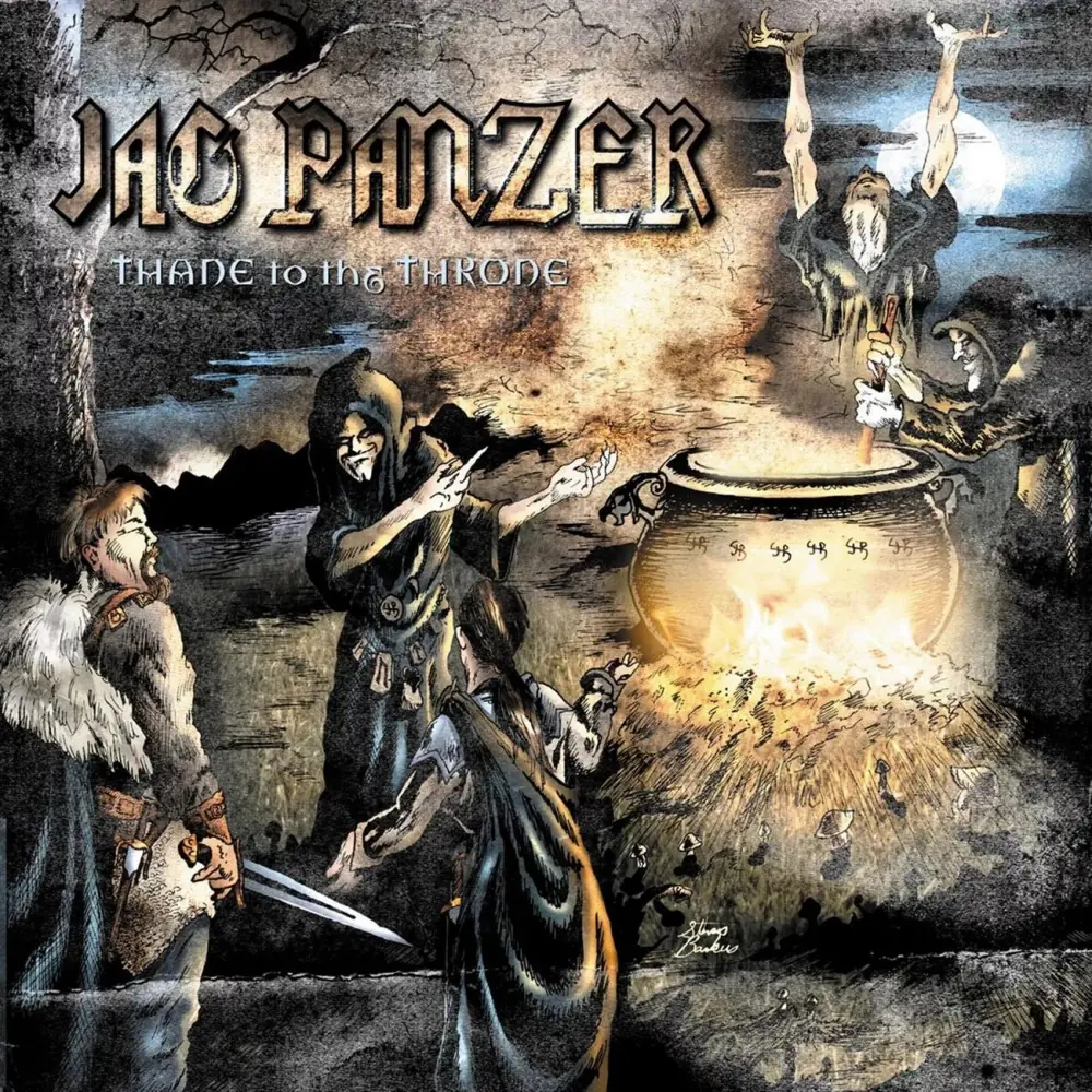 JAG PANZER - Thane To The Throne · BLACK DLP 1
