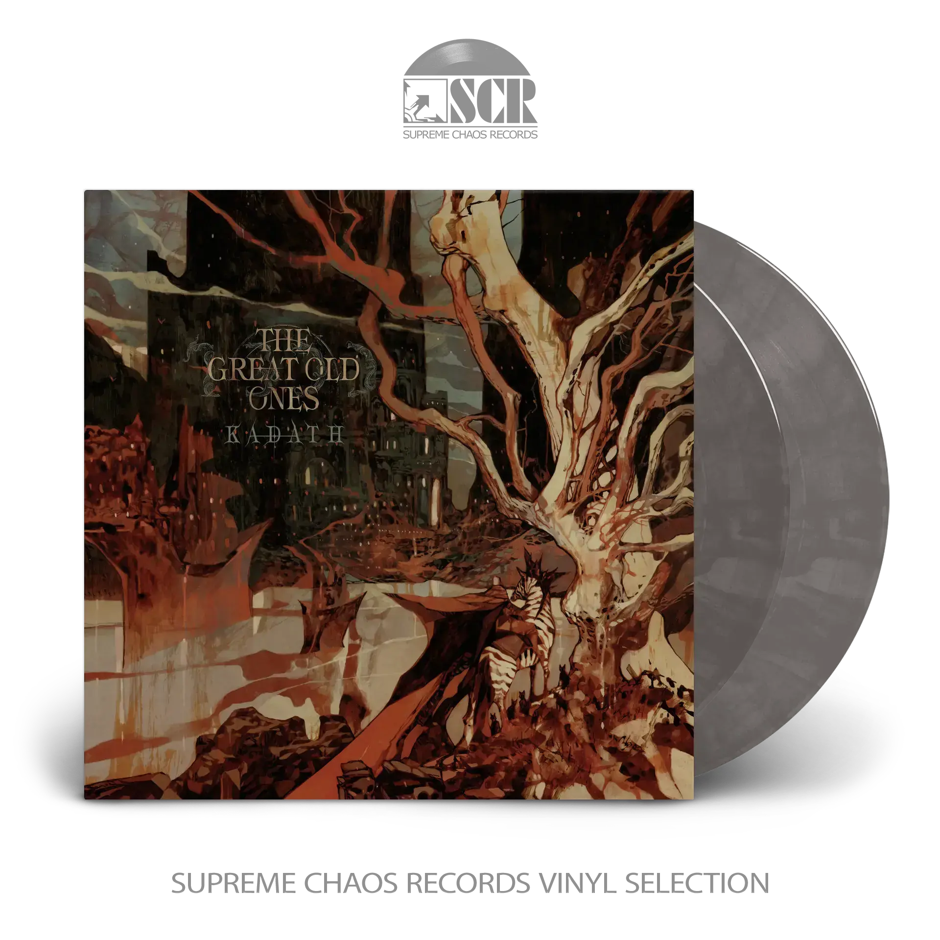 THE GREAT OLD ONES - Kadath · CLEAR/BLACK MARBLED 2LP