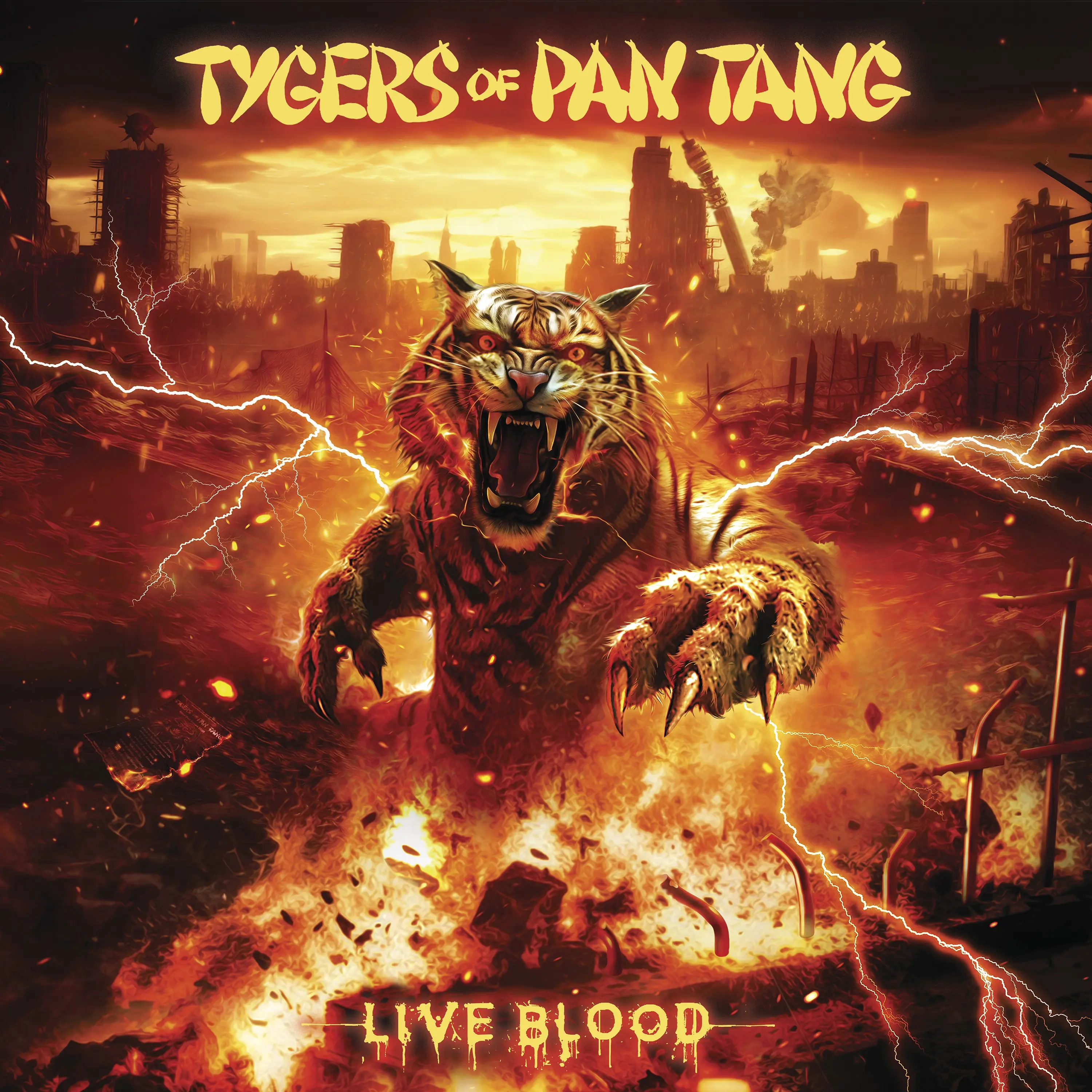 TYGERS OF PAN TANG - Live Blood · CD (Heavy Metal CDs)