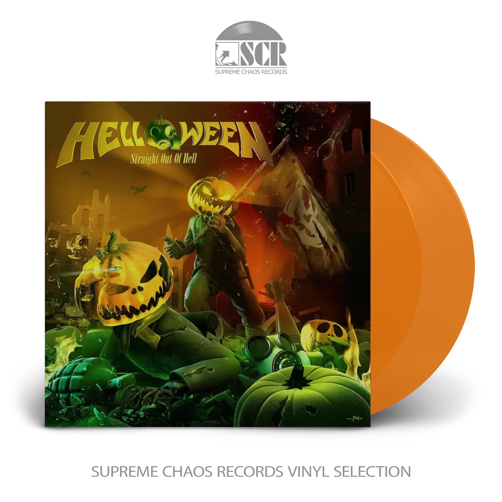 HELLOWEEN - Straight Out Of Hell · 2-LP DLP HELLOWEEN - Straight Out Of Hell · 2-LP DLP (Heavy Metal Vinyl)