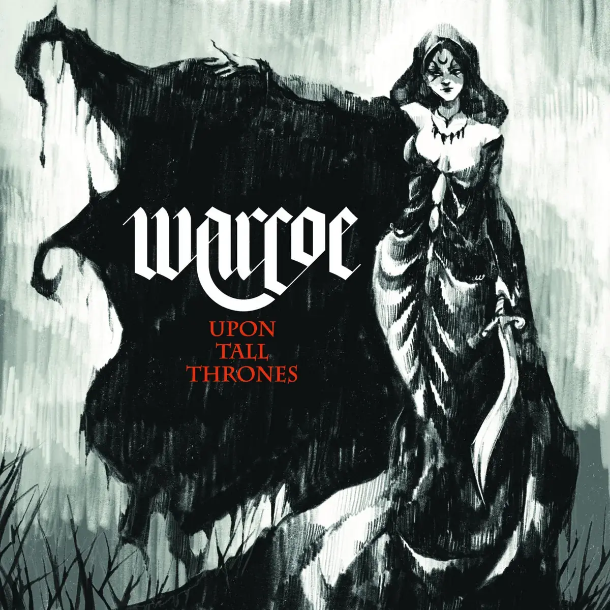 WARCOE - Upon Tall Thrones · LAVENDER MARBLED LP (Doom Metal/Stoner Metal Vinyl) · Bild 1