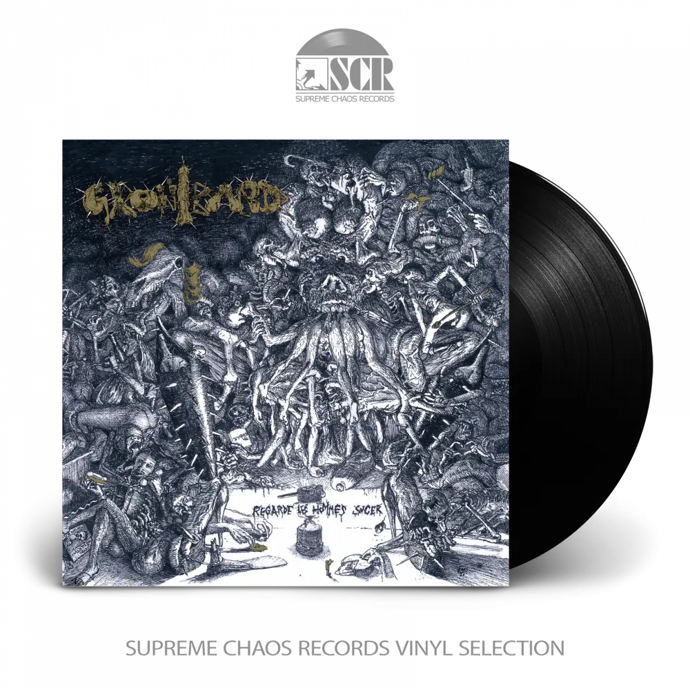 GRONIBARD - Regarde Les Hommes Sucer · BLACK LP GRONIBARD - Regarde Les Hommes Sucer · BLACK LP (Death Metal Vinyl)