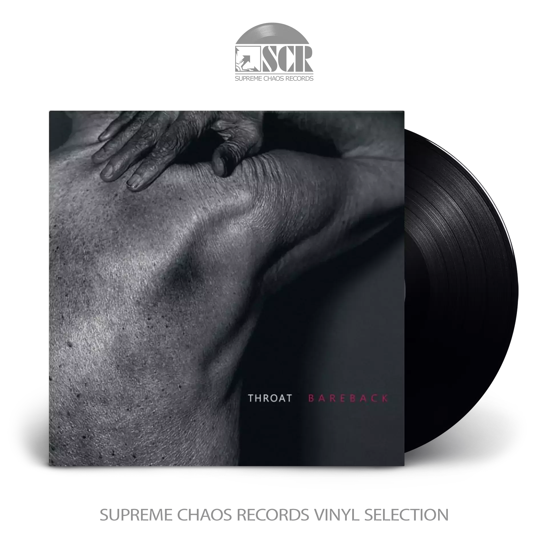 THROAT - Bareback · BLACK LP