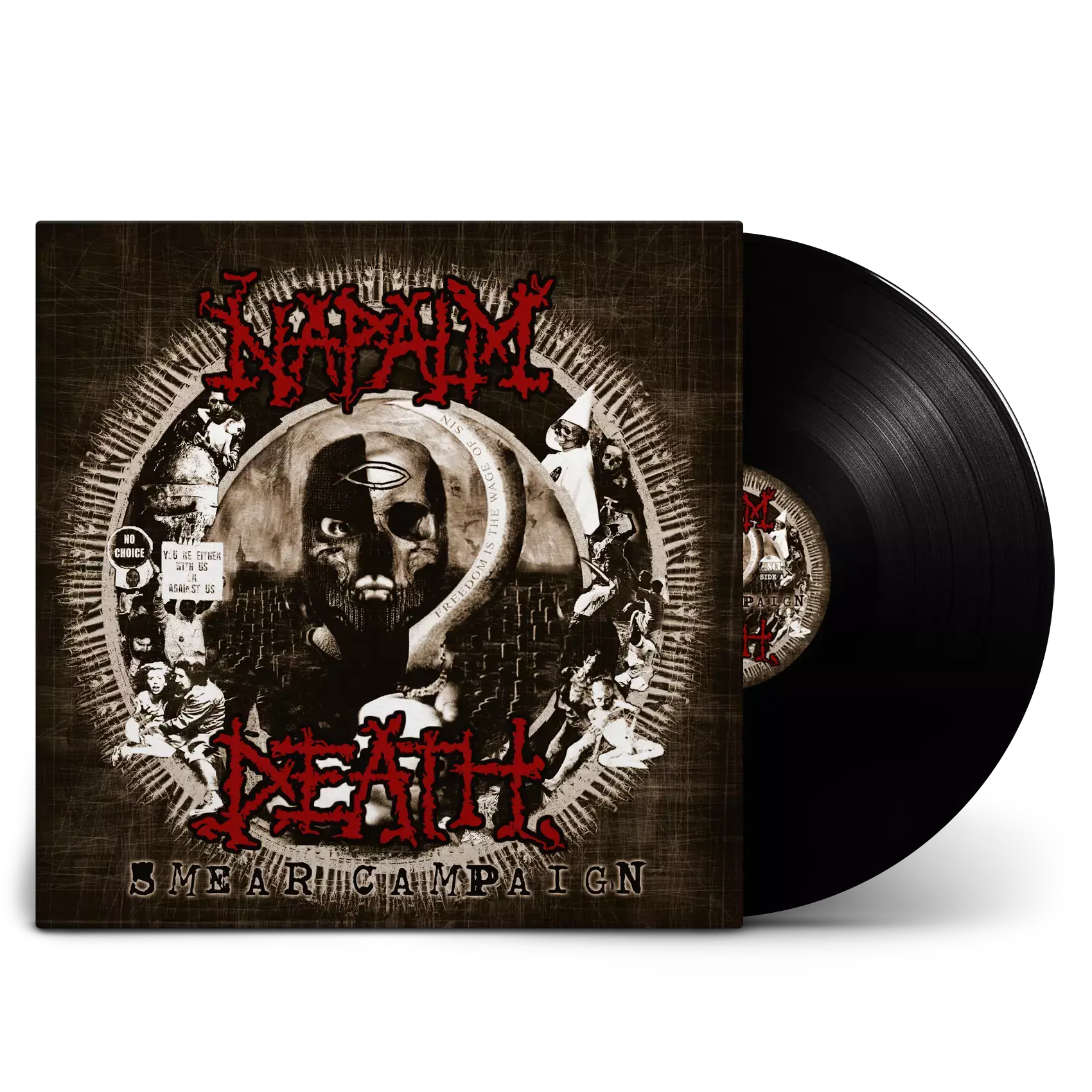 NAPALM DEATH - Smear Campaign · BLACK LP NAPALM DEATH - Smear Campaign · BLACK LP (Grindcore Vinyl)