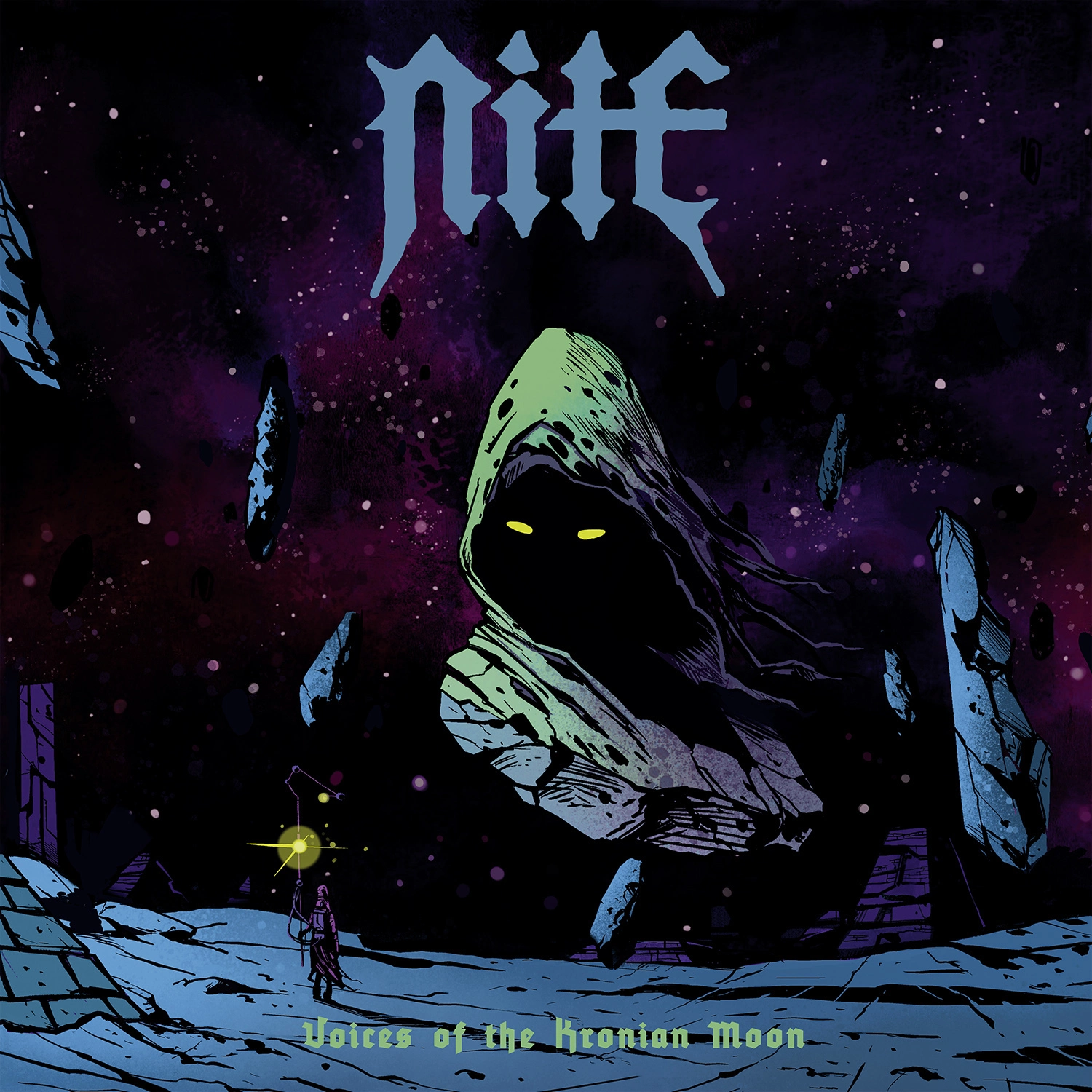NITE - Voices of the Kronian Moon [BLACK LP] 1