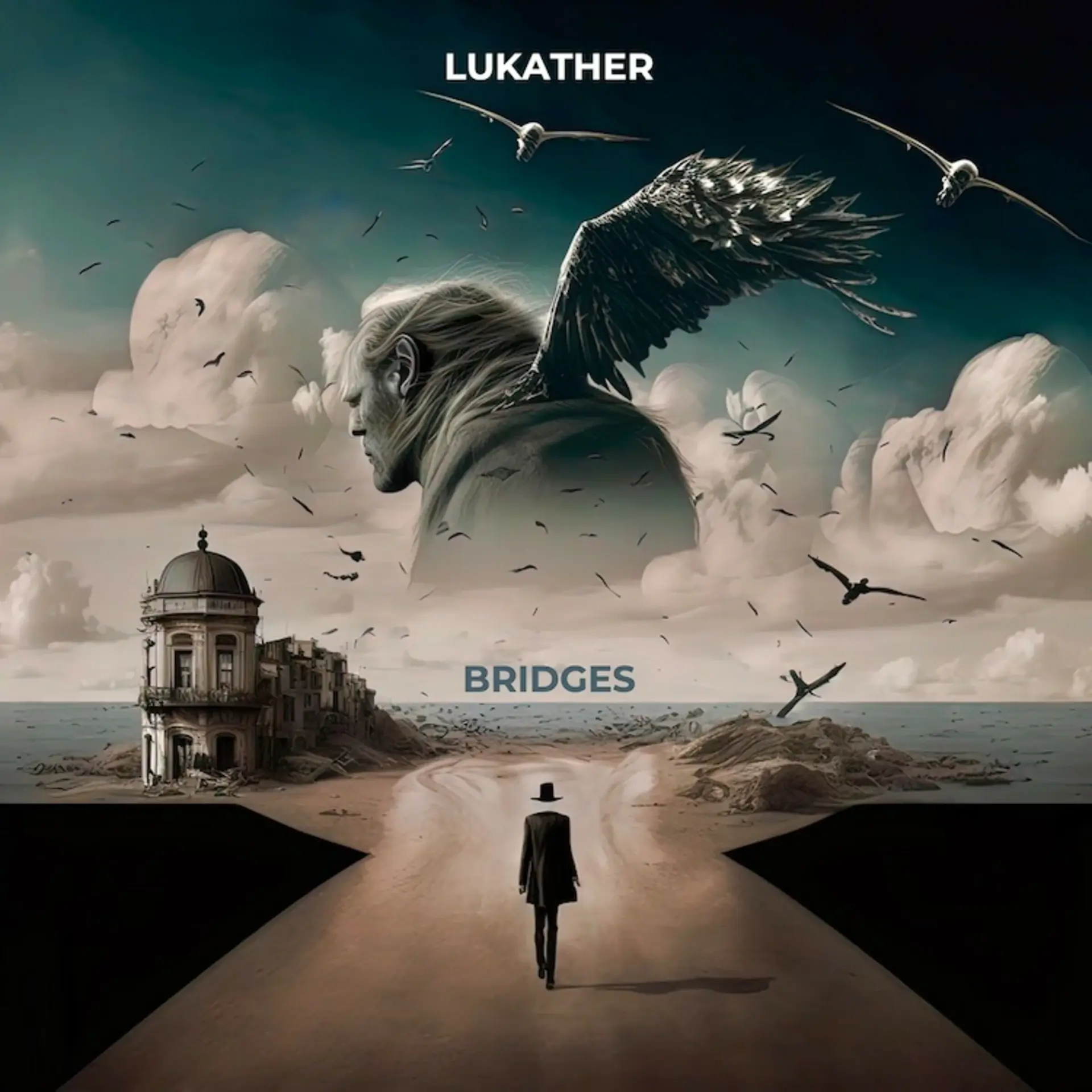 STEVE LUKATHER · Bridges | BLACK LP (Hard Rock Vinyl) · Picture 1