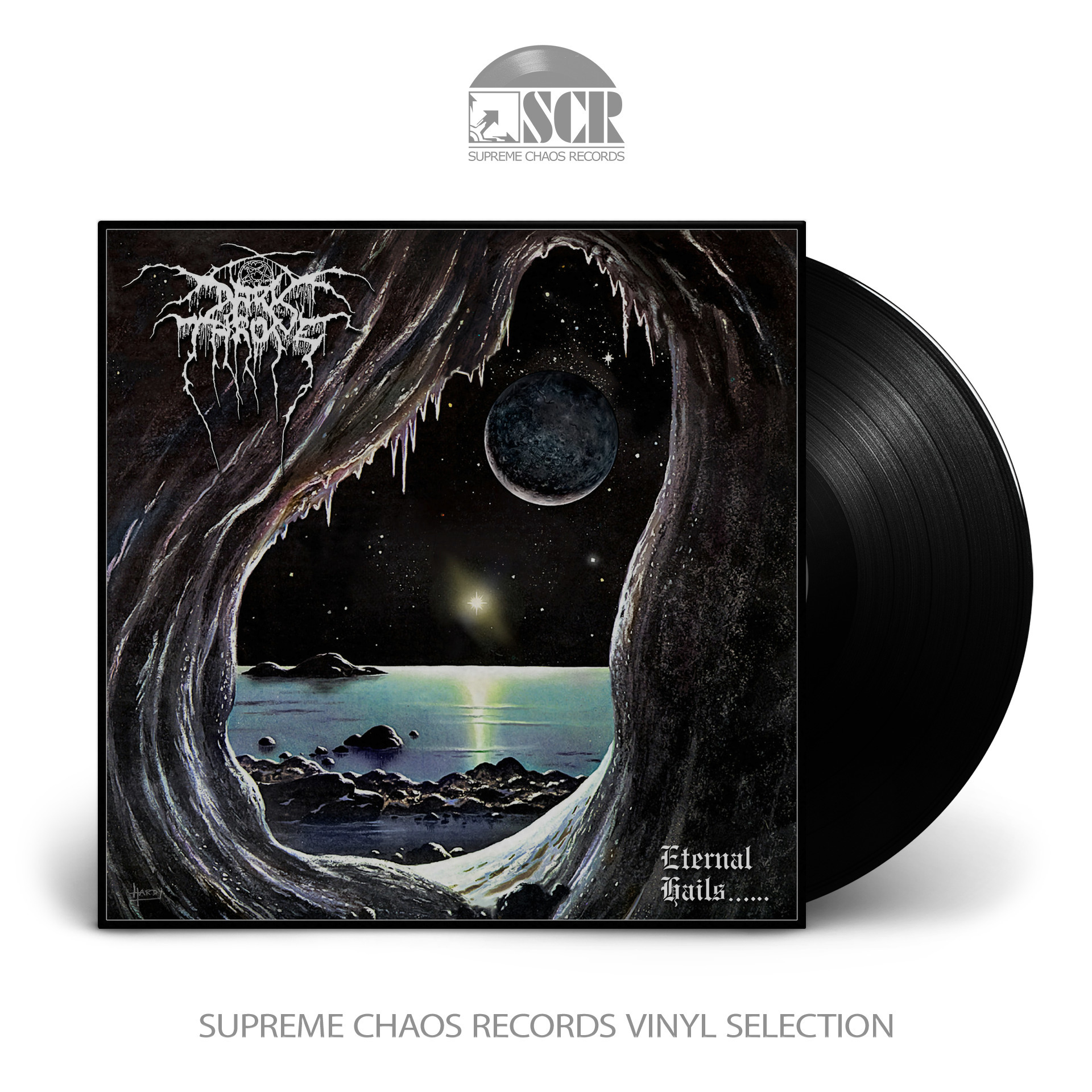 DARKTHRONE - Eternal Hails · BLACK LP DARKTHRONE - Eternal Hails · BLACK LP (Black Metal Vinyl)