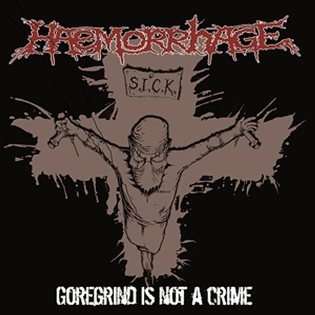HAEMORRHAGE - Goregrind Is Not A Crime (RSD) · AMBER LP (Death Metal/Goregrind Vinyl) · Picture 1