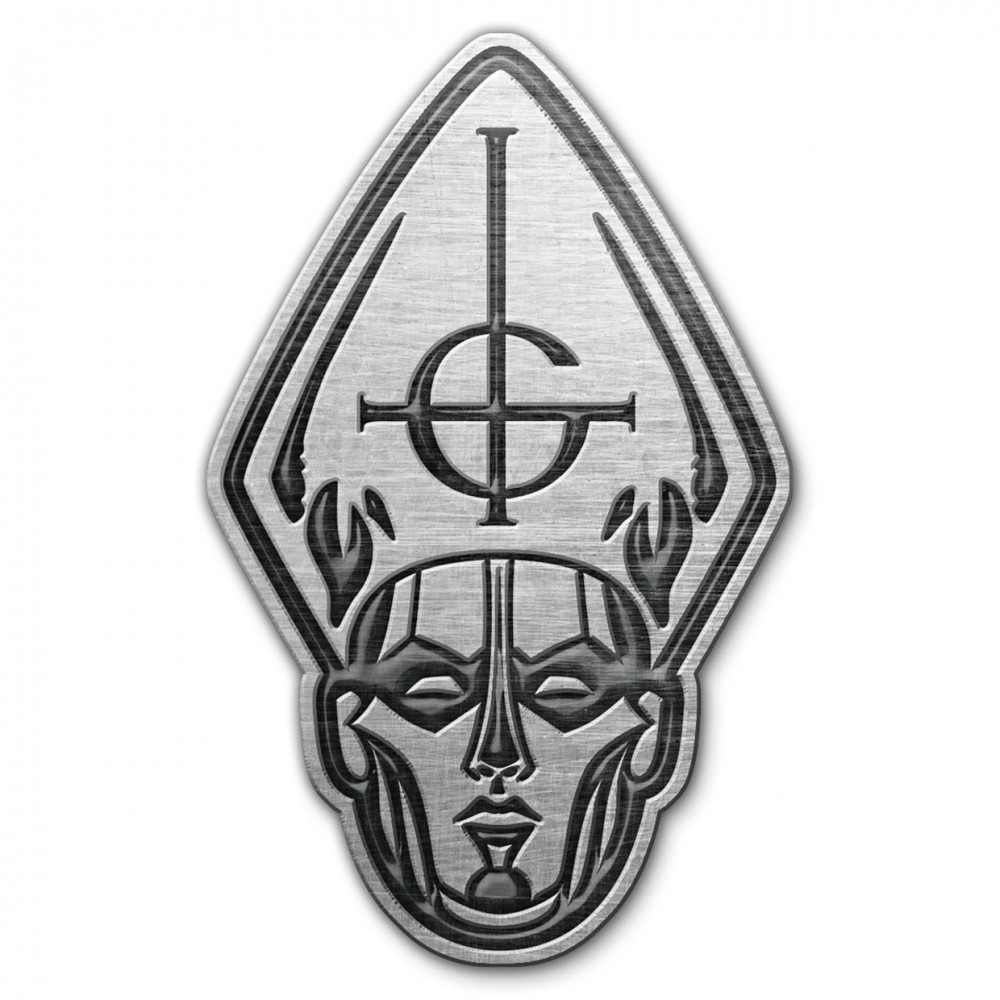 GHOST - Papa Head Metal Pin Badge · METALPIN (Hard Rock Others)