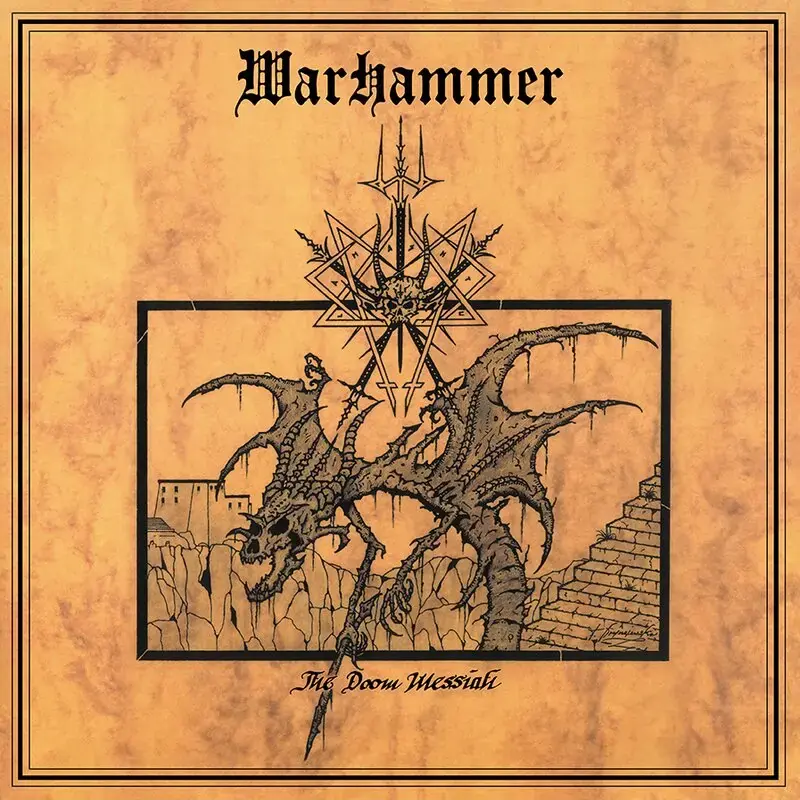 WARHAMMER · The Doom Messiah | BROWN LP (Doom Metal/Death Metal/Thrash Metal Vinyl) · Picture 1