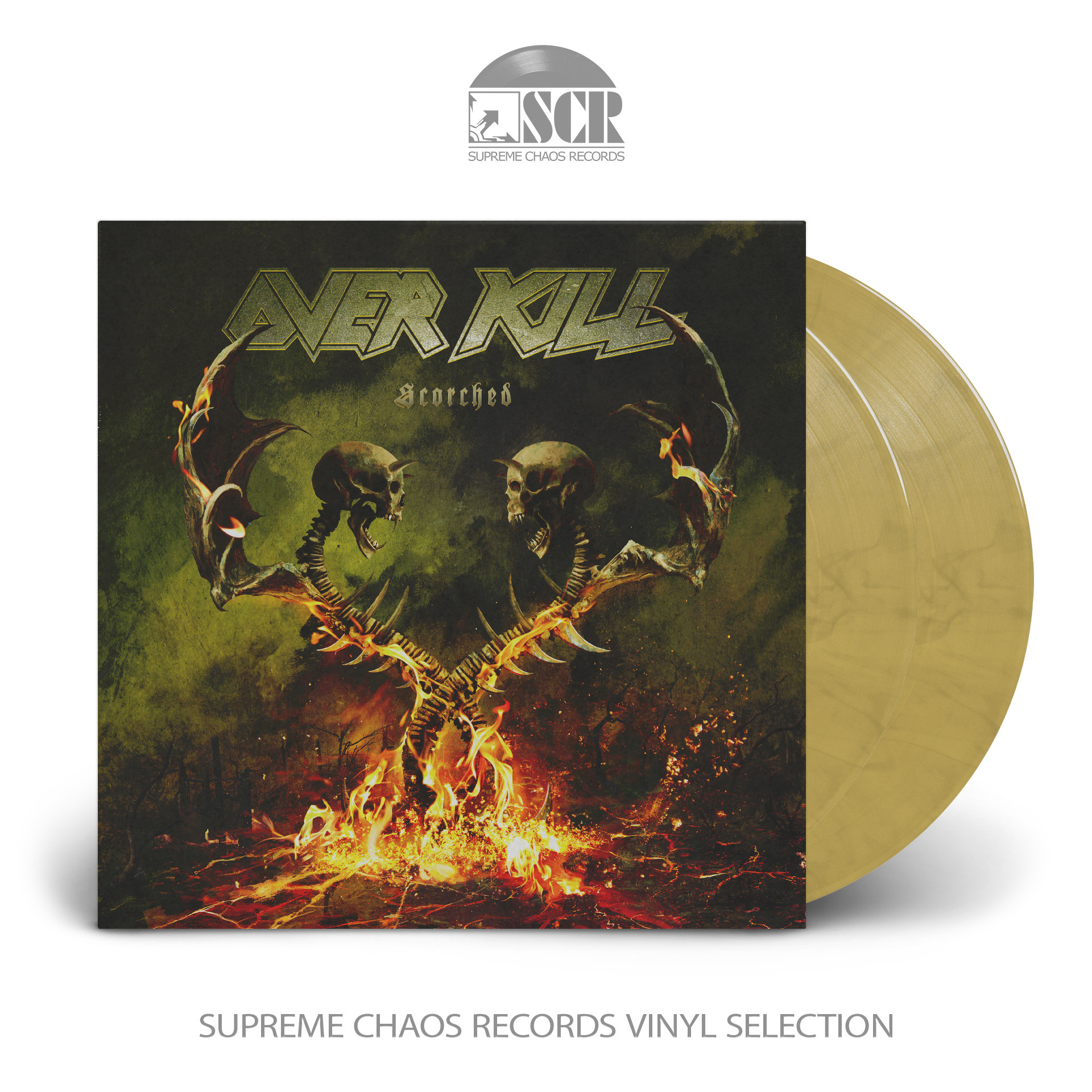 OVERKILL - Scorched [AZTEC GOLD DLP]
