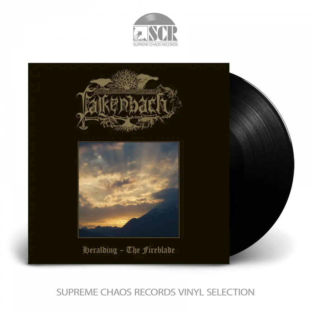 FALKENBACH · Heralding - The Fireblade | BLACK LP FALKENBACH · Heralding - The Fireblade | BLACK LP (Folk/Black Metal Vinyl)