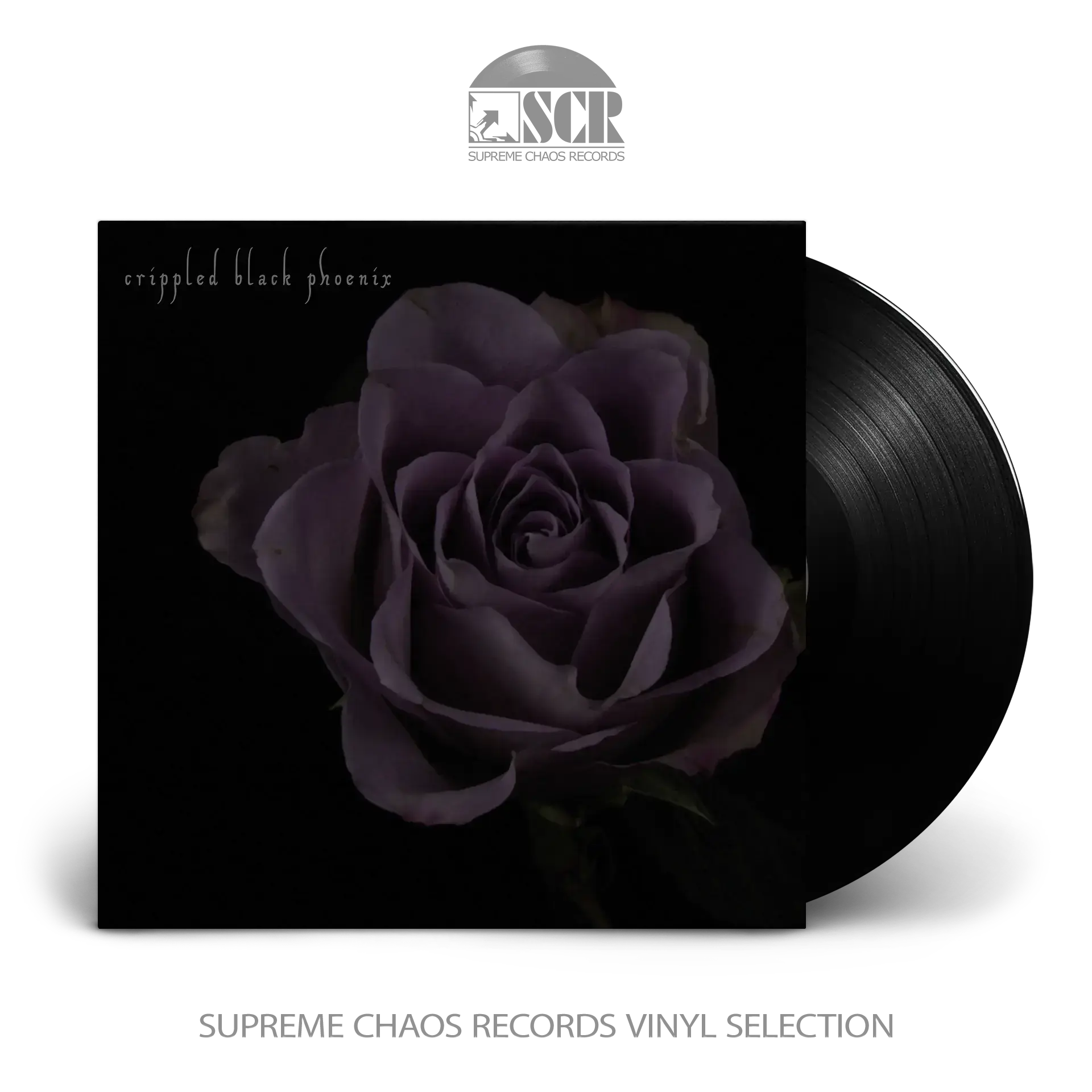 CRIPPLED BLACK PHOENIX - Painful Reminder / Dead Is Dead · BLACK 10" LP (Progressive Rock Vinyl)