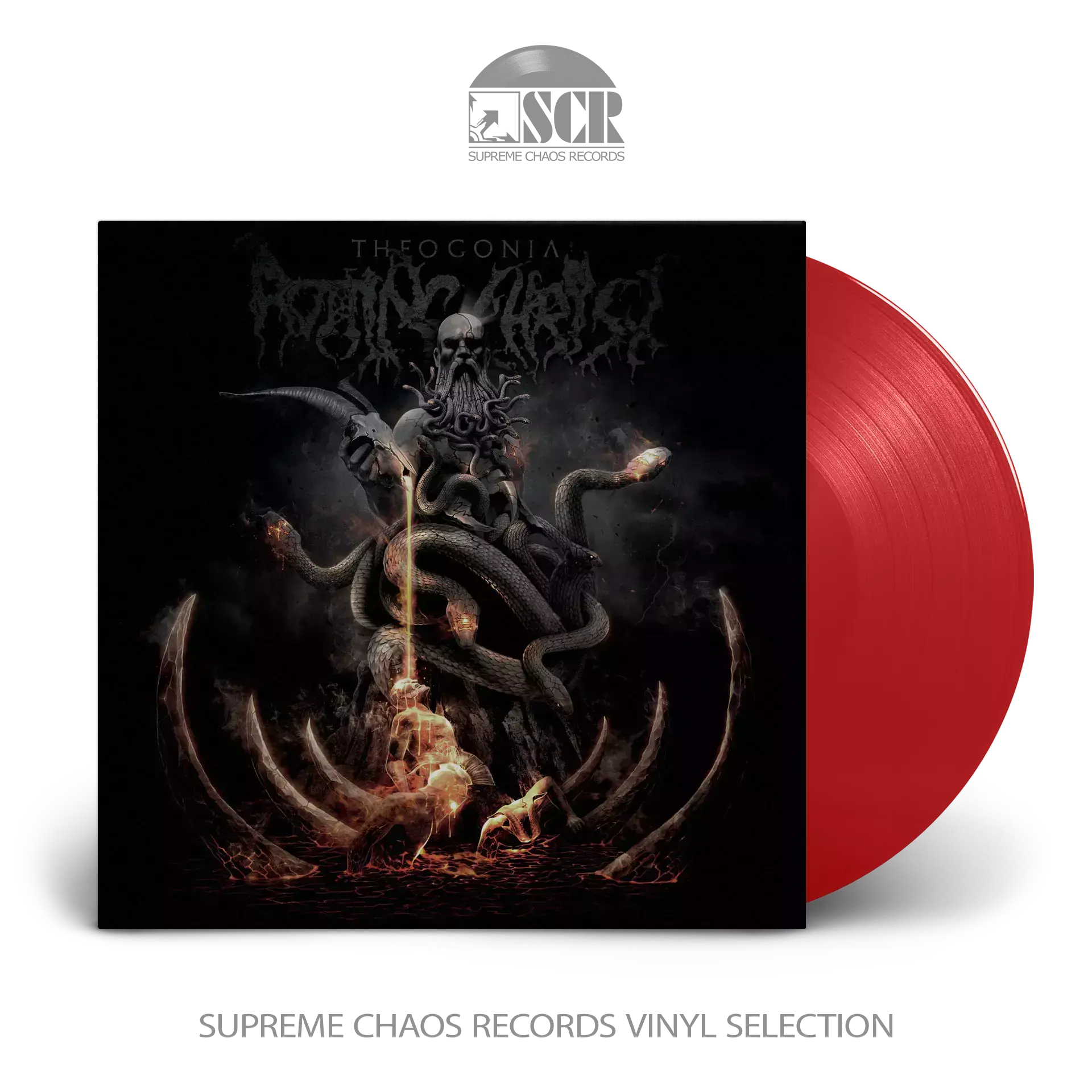 ROTTING CHRIST - Theogonia · TRANSPARENT RED LP (Cult Dark Black Metal Vinyl)