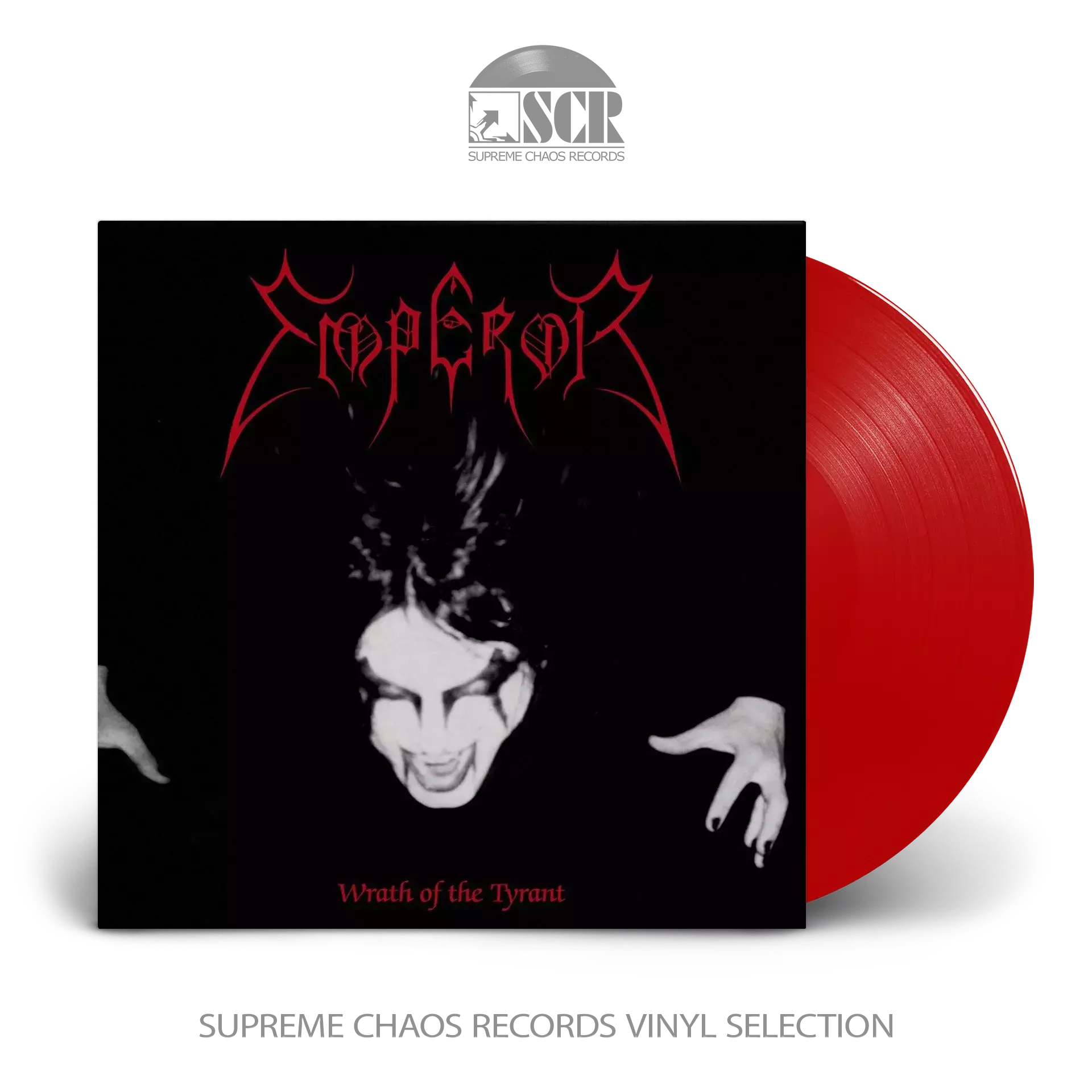 EMPEROR - Wrath Of The Tyrant · RED LP EMPEROR - Wrath Of The Tyrant · RED LP (Black Metal Vinyl)